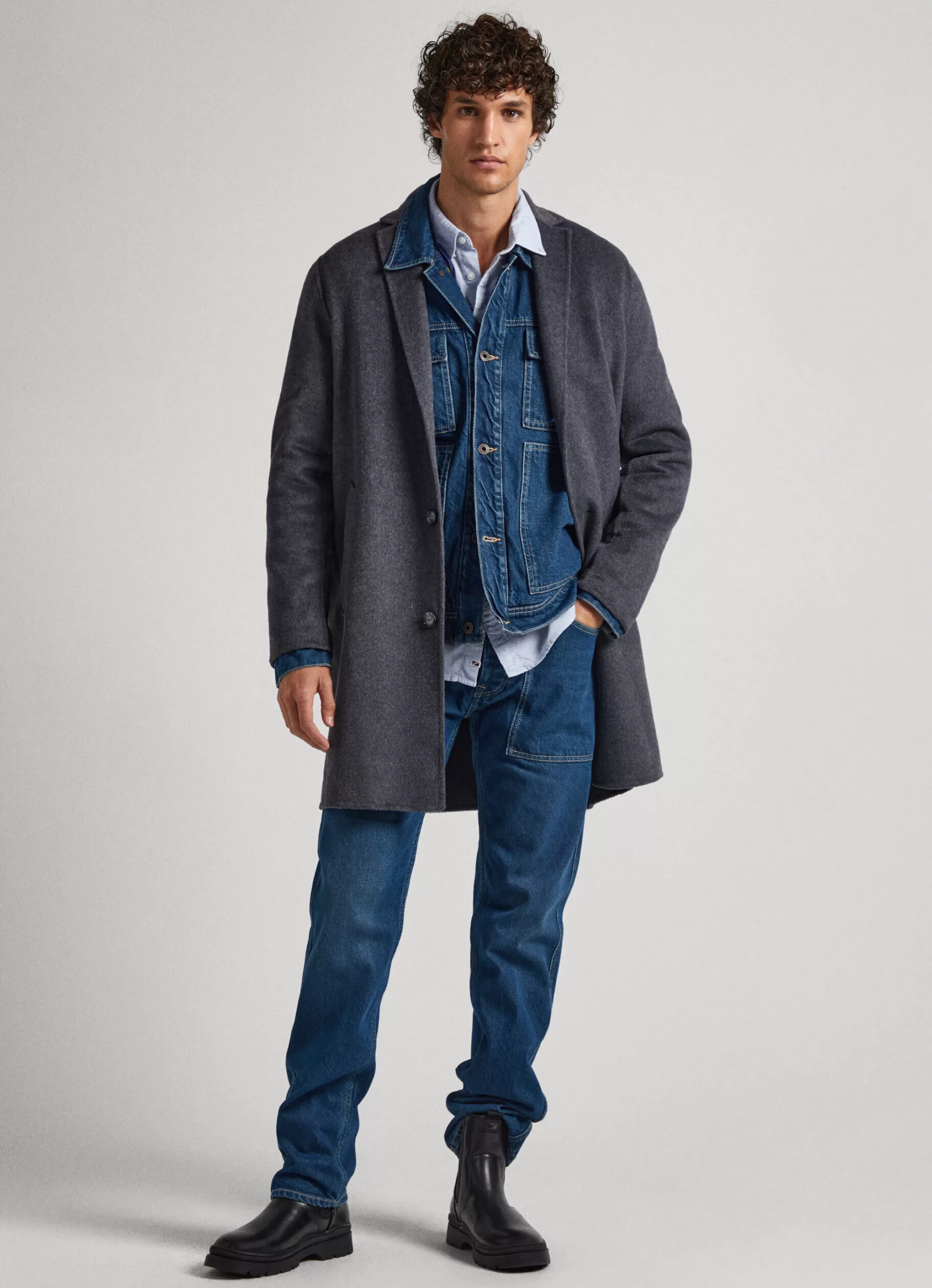Homem Pepe Jeans Casaco E Jaquetas>Casaco De La Artesanal
