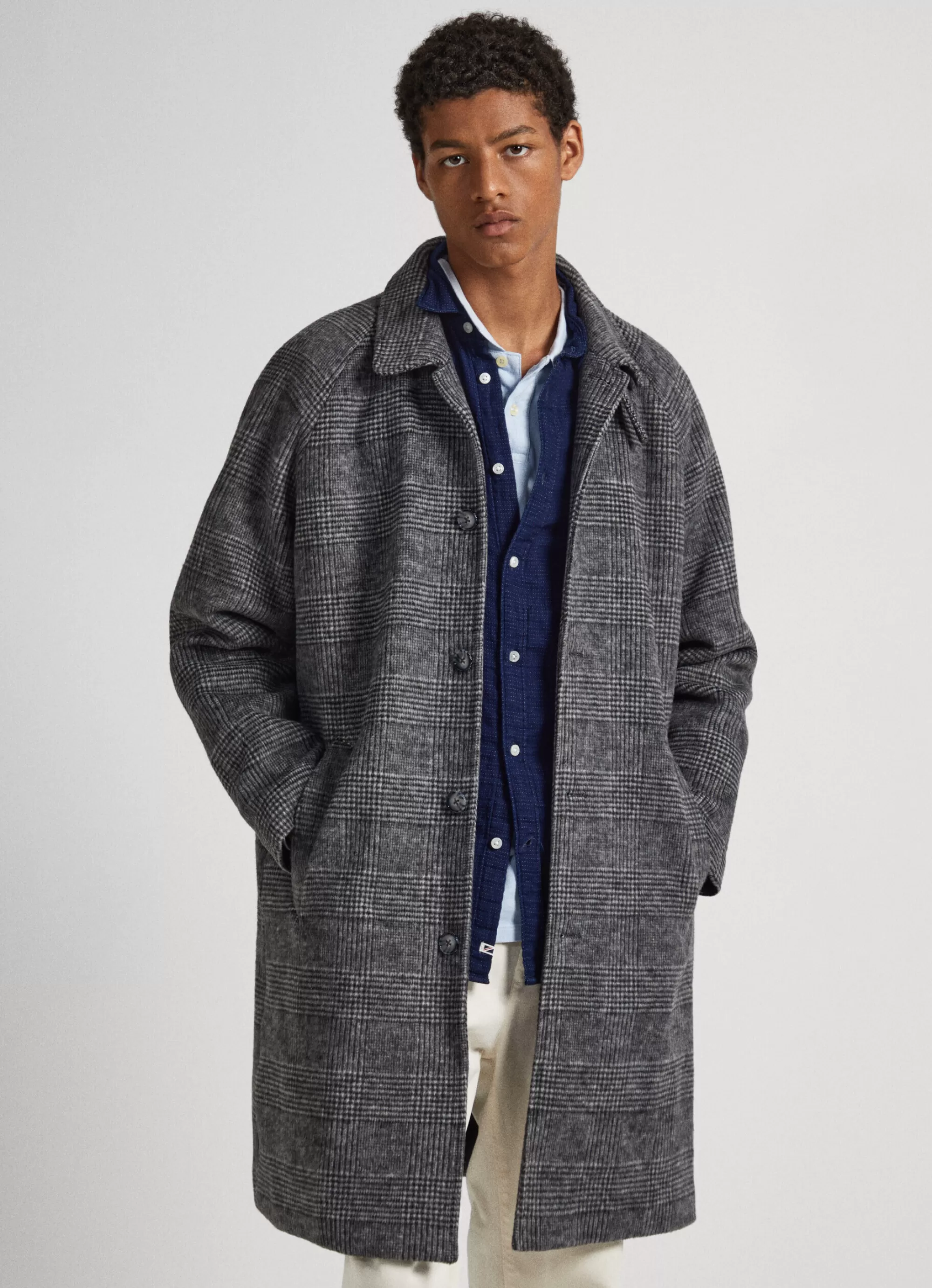 Homem Pepe Jeans Casaco E Jaquetas>Casaco De La Principe De Gales
