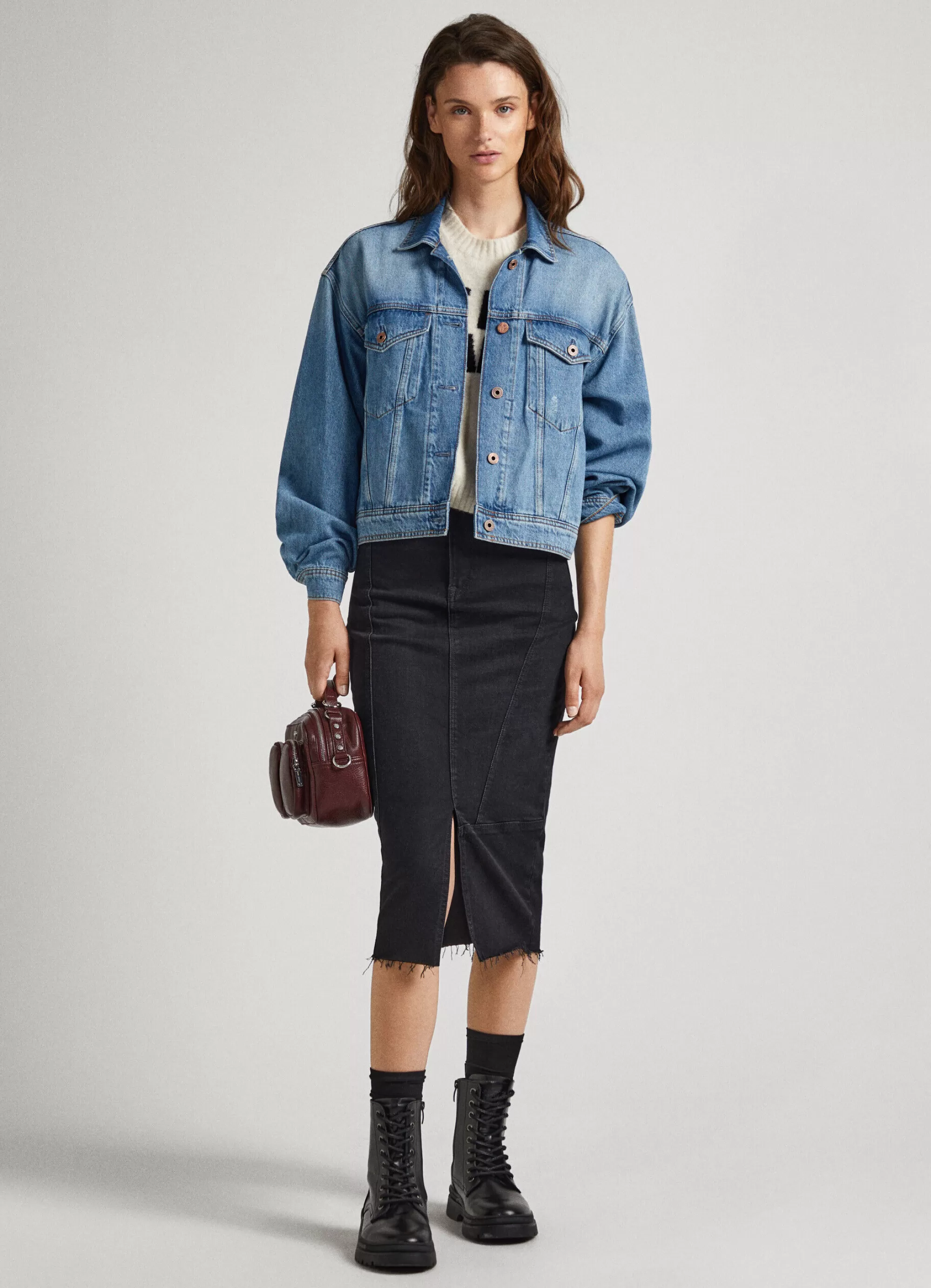Mulher Pepe Jeans Casaco E Jaquetas>Casaco Oversized