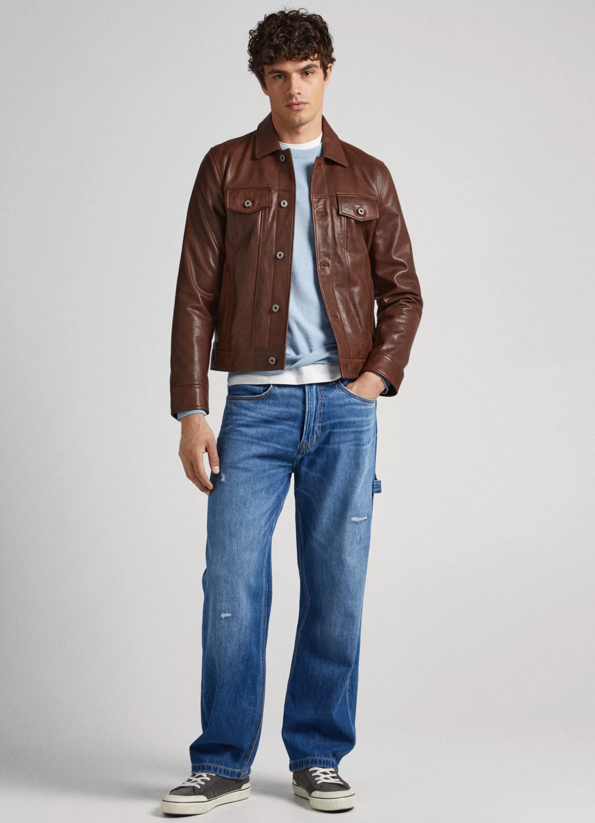 Homem Pepe Jeans Casaco E Jaquetas>Casaco Pele De Cordeiro