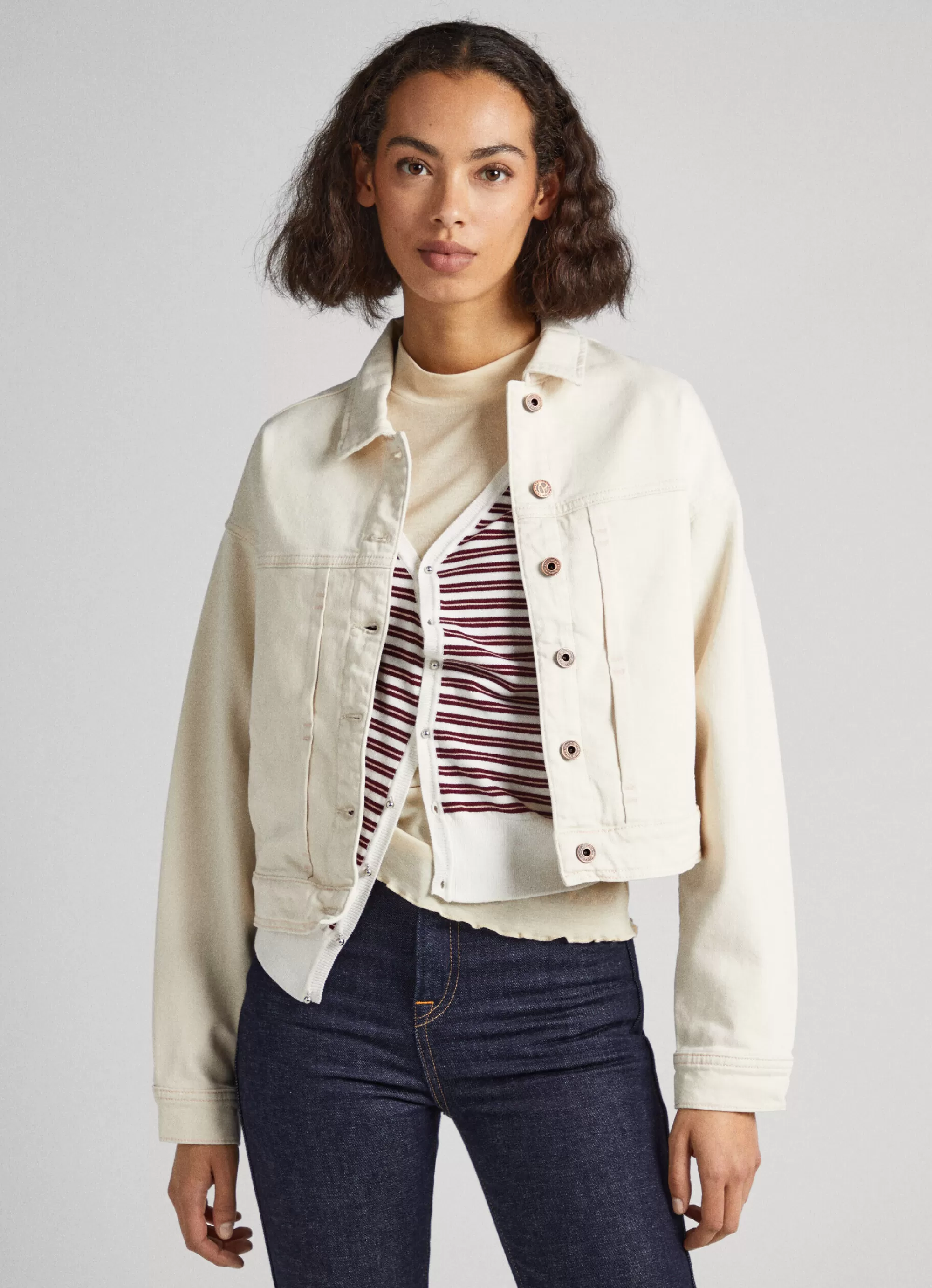Mulher Pepe Jeans Casaco E Jaquetas>Casaco Regular Fit