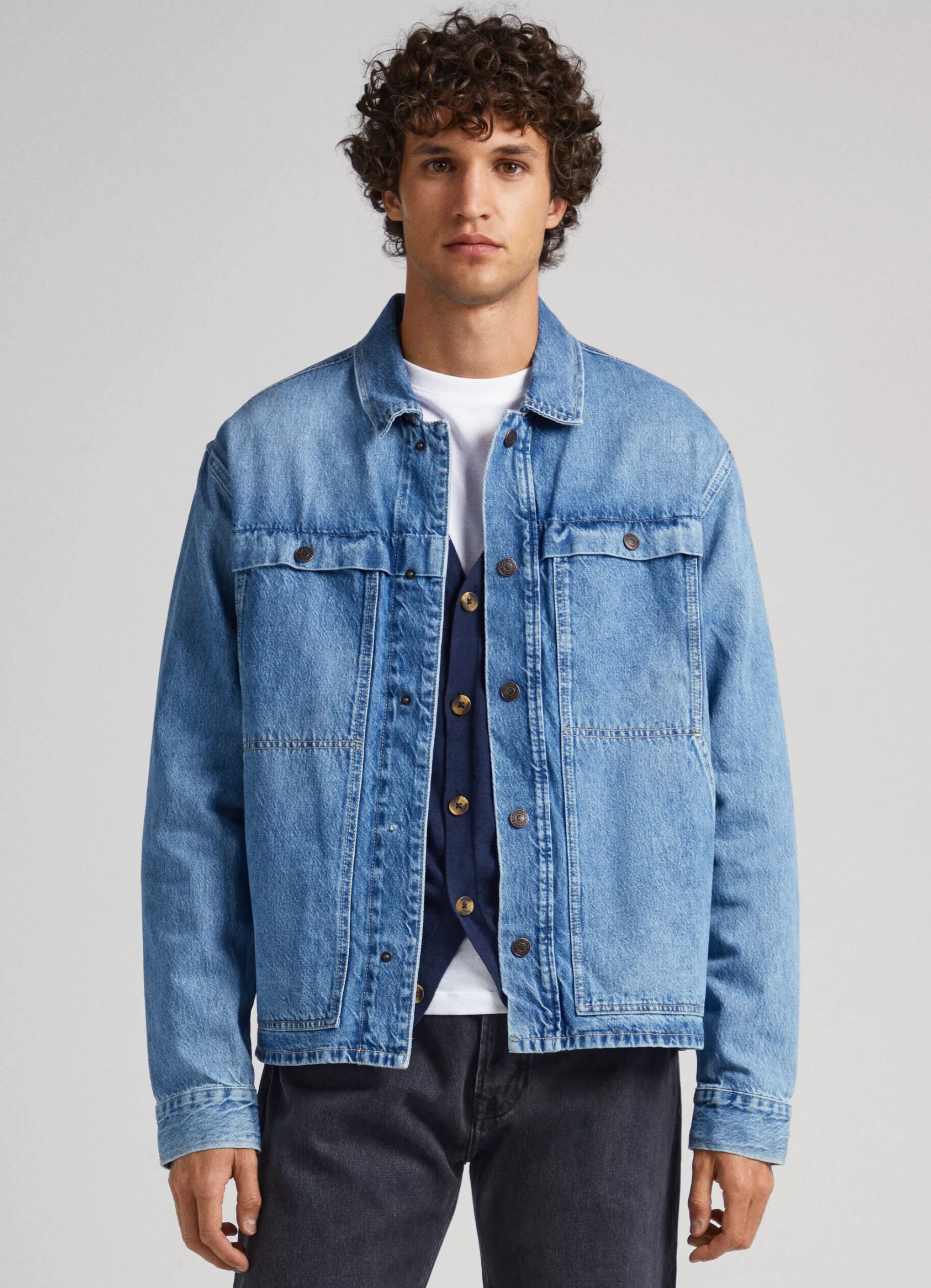 Homem Pepe Jeans Casaco E Jaquetas>Casaco Regular Fit