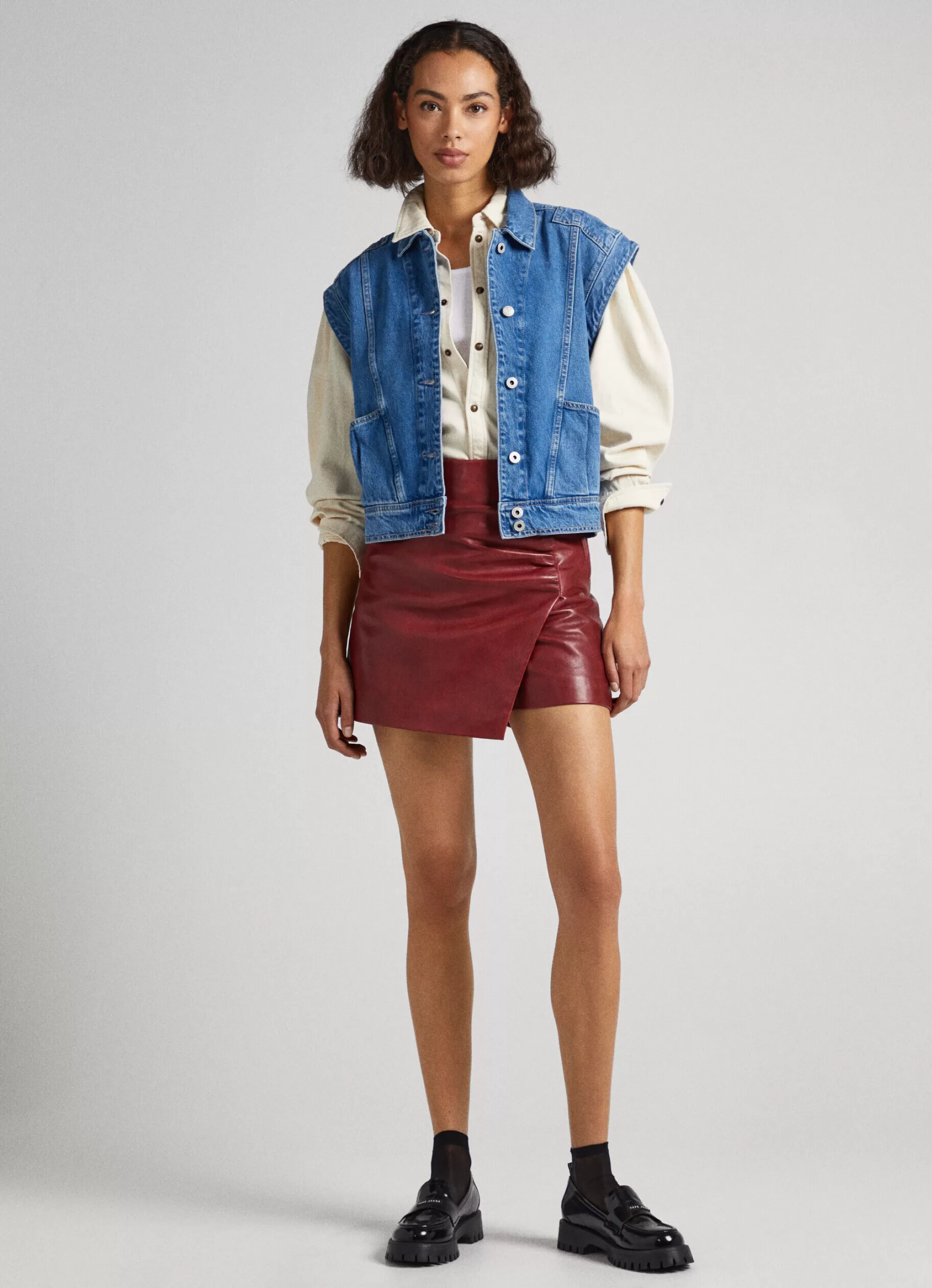 Mulher Pepe Jeans Casaco E Jaquetas>Casaco Sem Mangas