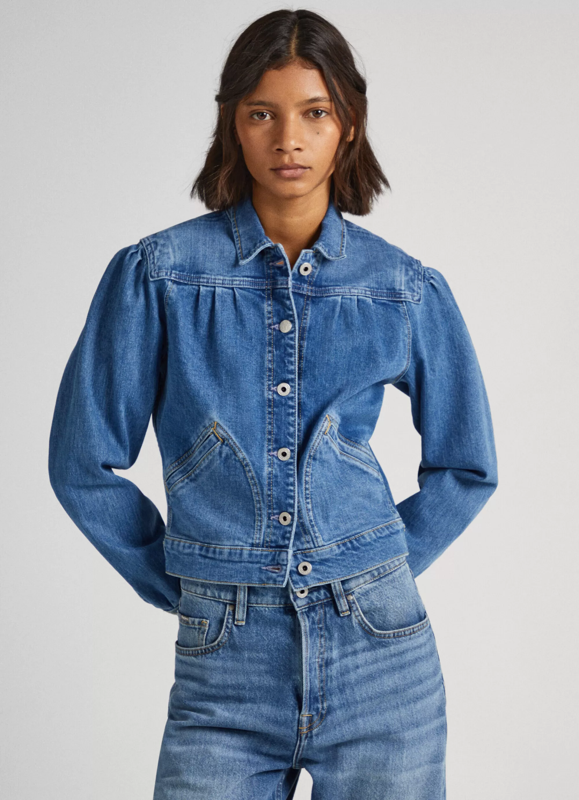 Mulher Pepe Jeans Casaco E Jaquetas>Casaco Slim Fit