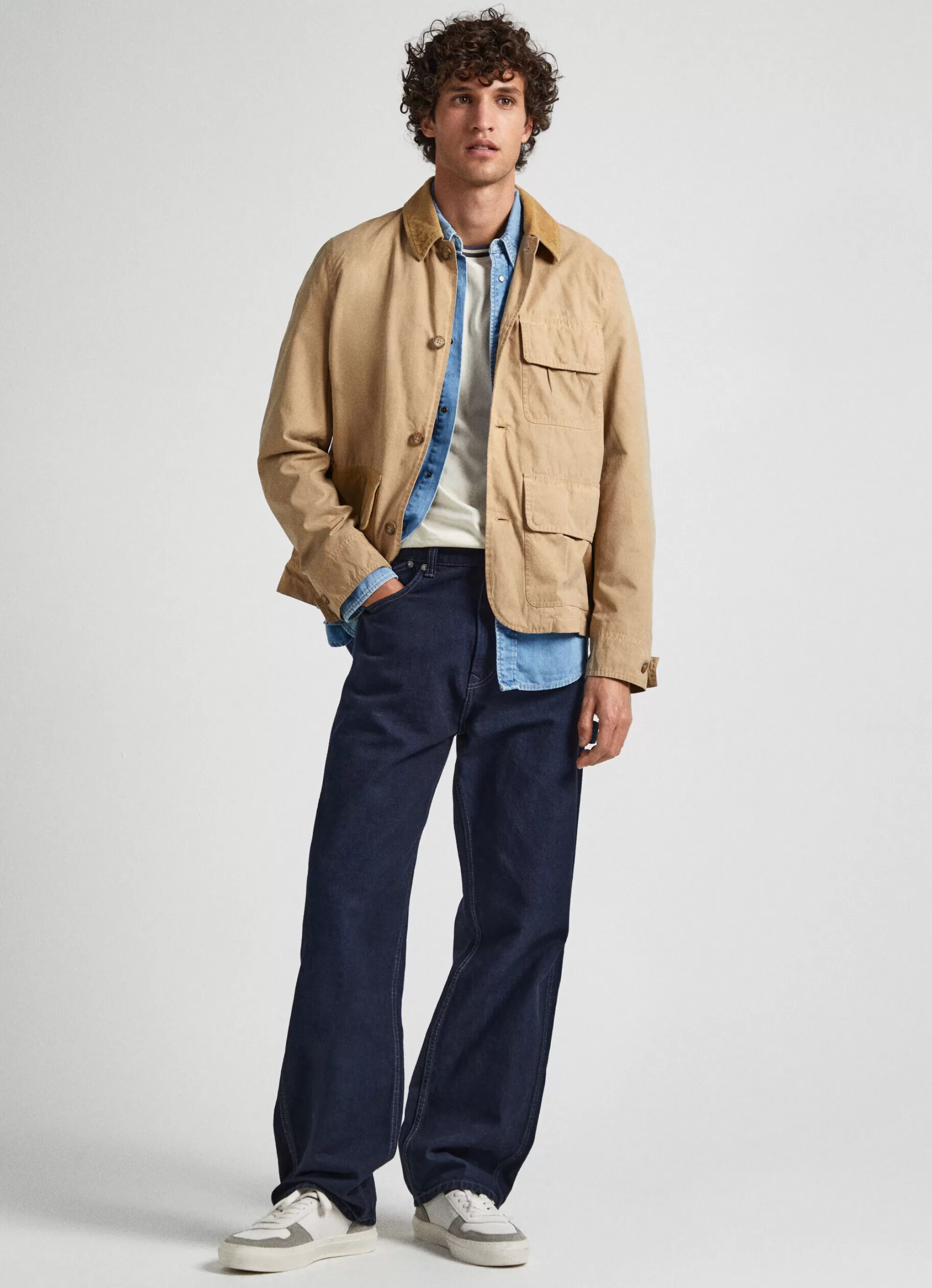 Homem Pepe Jeans Casaco E Jaquetas>Casaco Tipo Carpinteiro