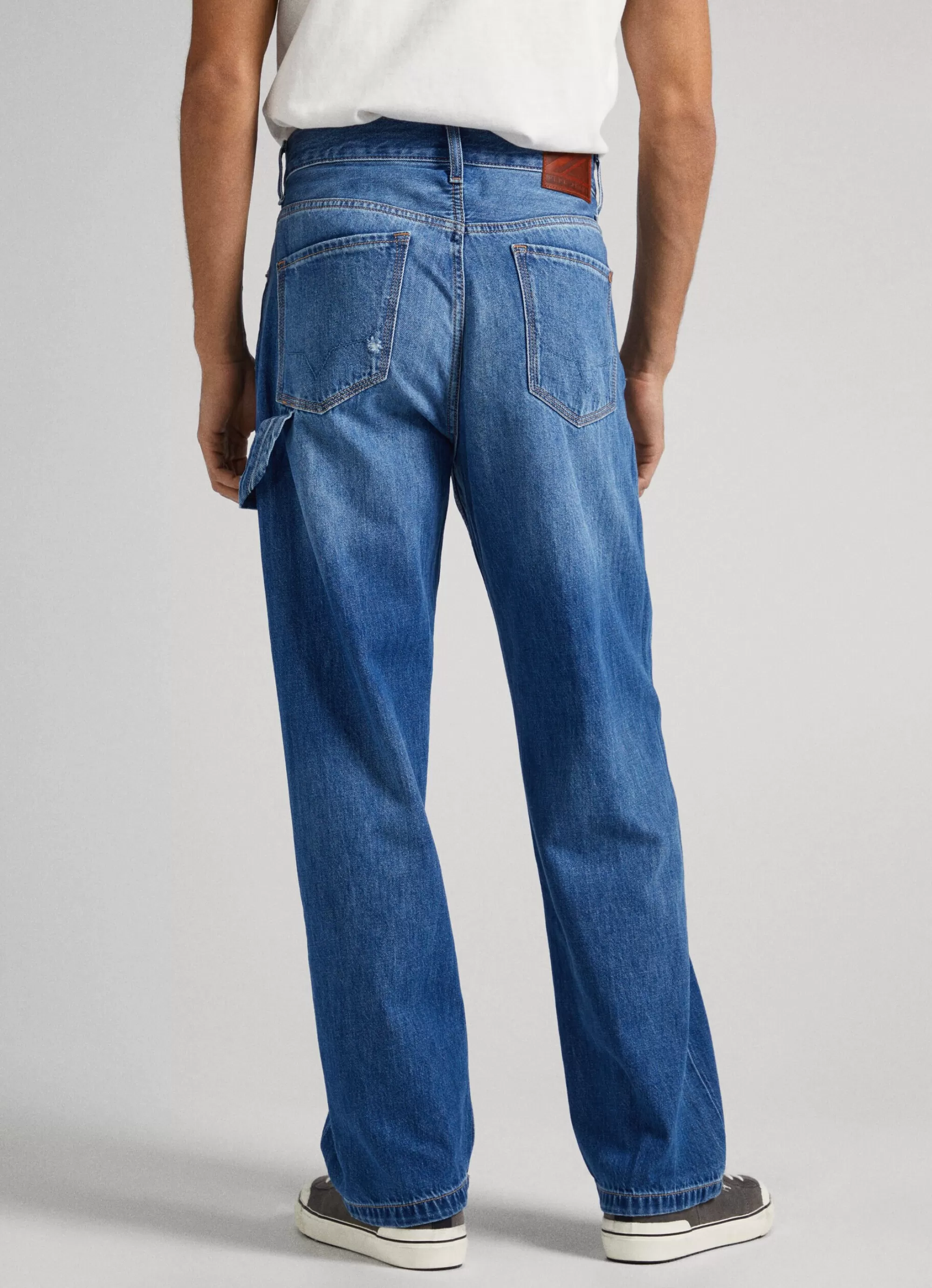 Homem Pepe Jeans Loose>Jeans Dan Vintage Loose Fit Drop Rise