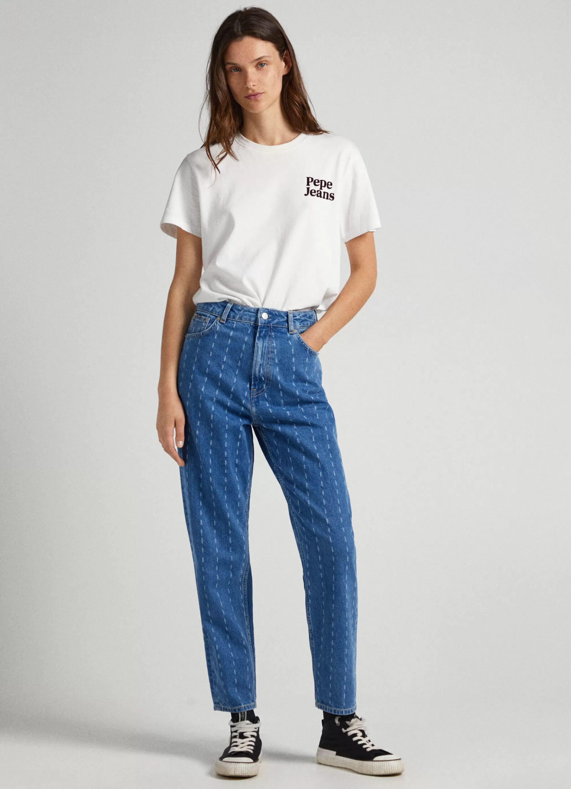 Mulher Pepe Jeans Trends>Jeans High Waist Tapered Willow Fit