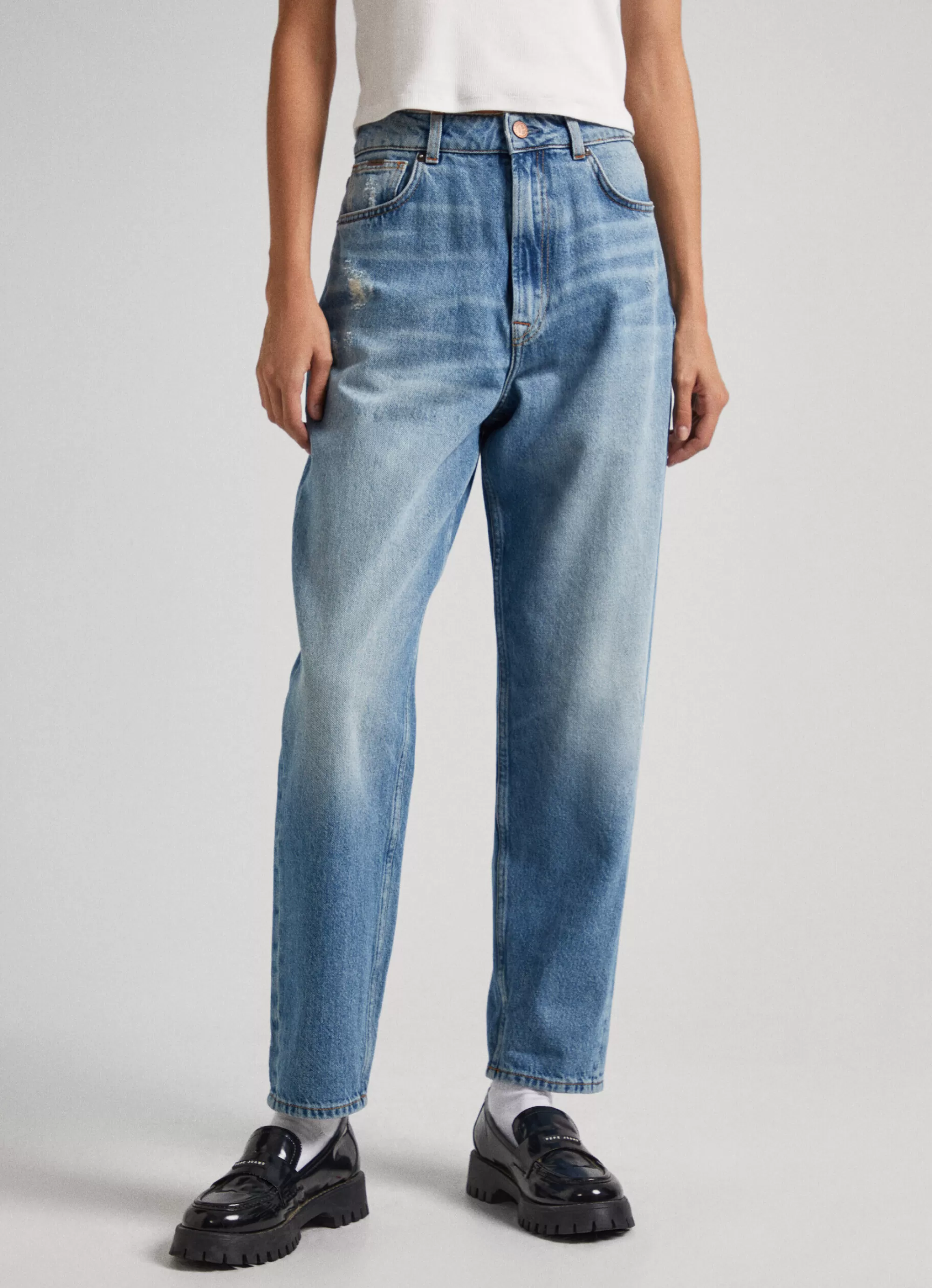 Mulher Pepe Jeans Trends>Jeans High Waist Tapered Willow Fit