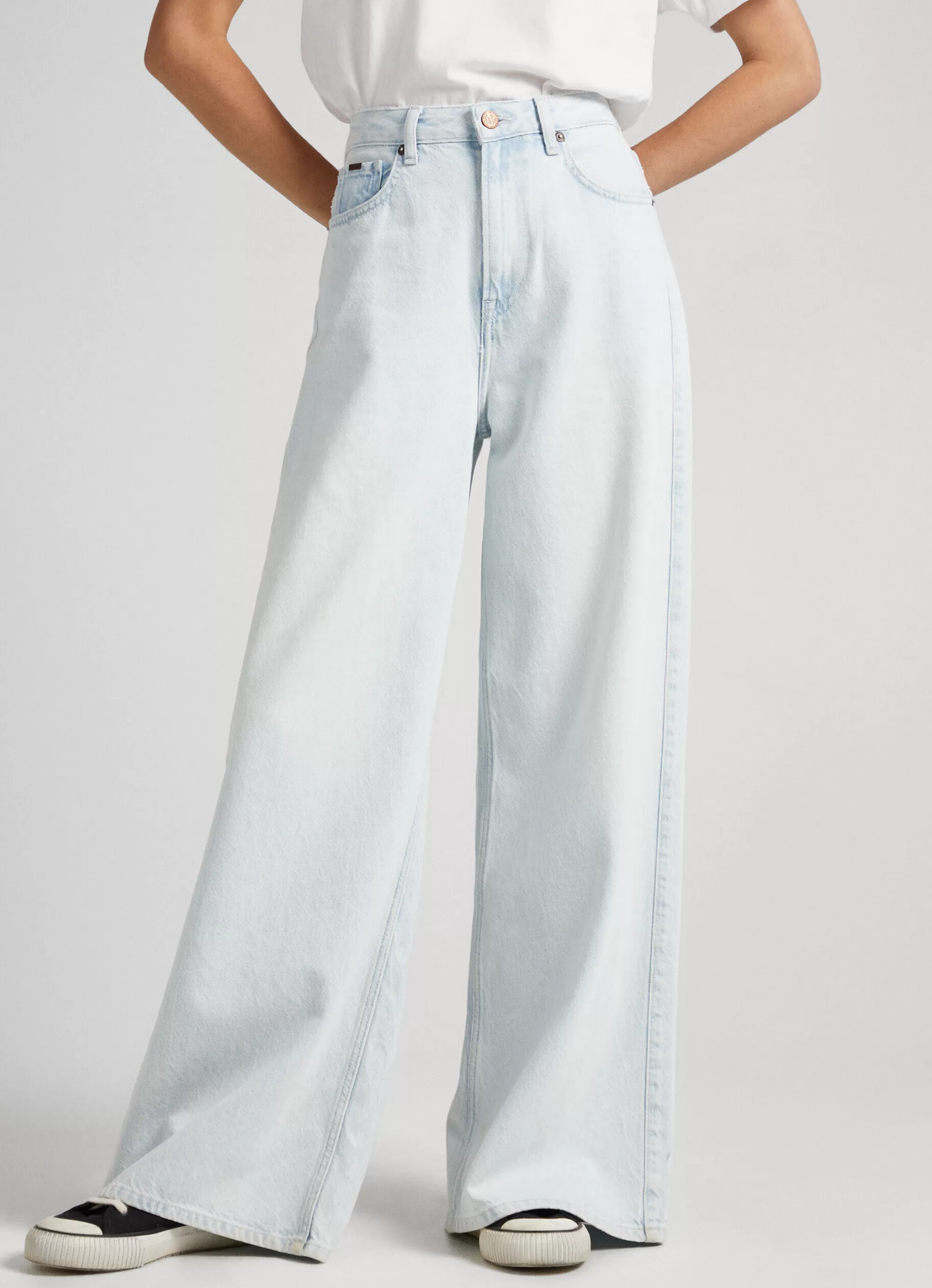 Mulher Pepe Jeans Trends>Jeans Jaimy Wide Fit High Rise