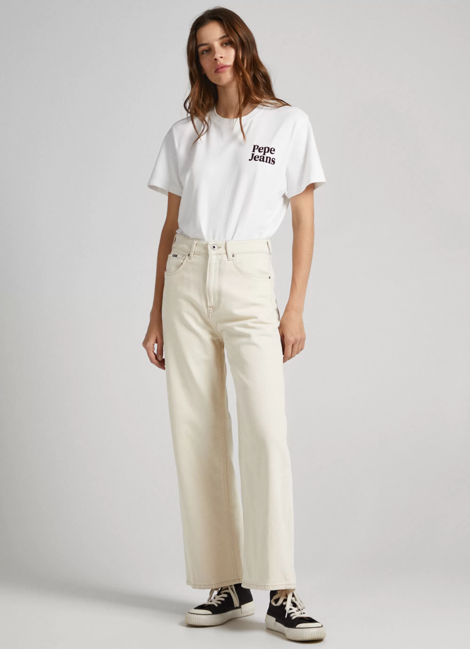 Mulher Pepe Jeans Trends>Jeans Lexa Sky High Rise Wide Leg