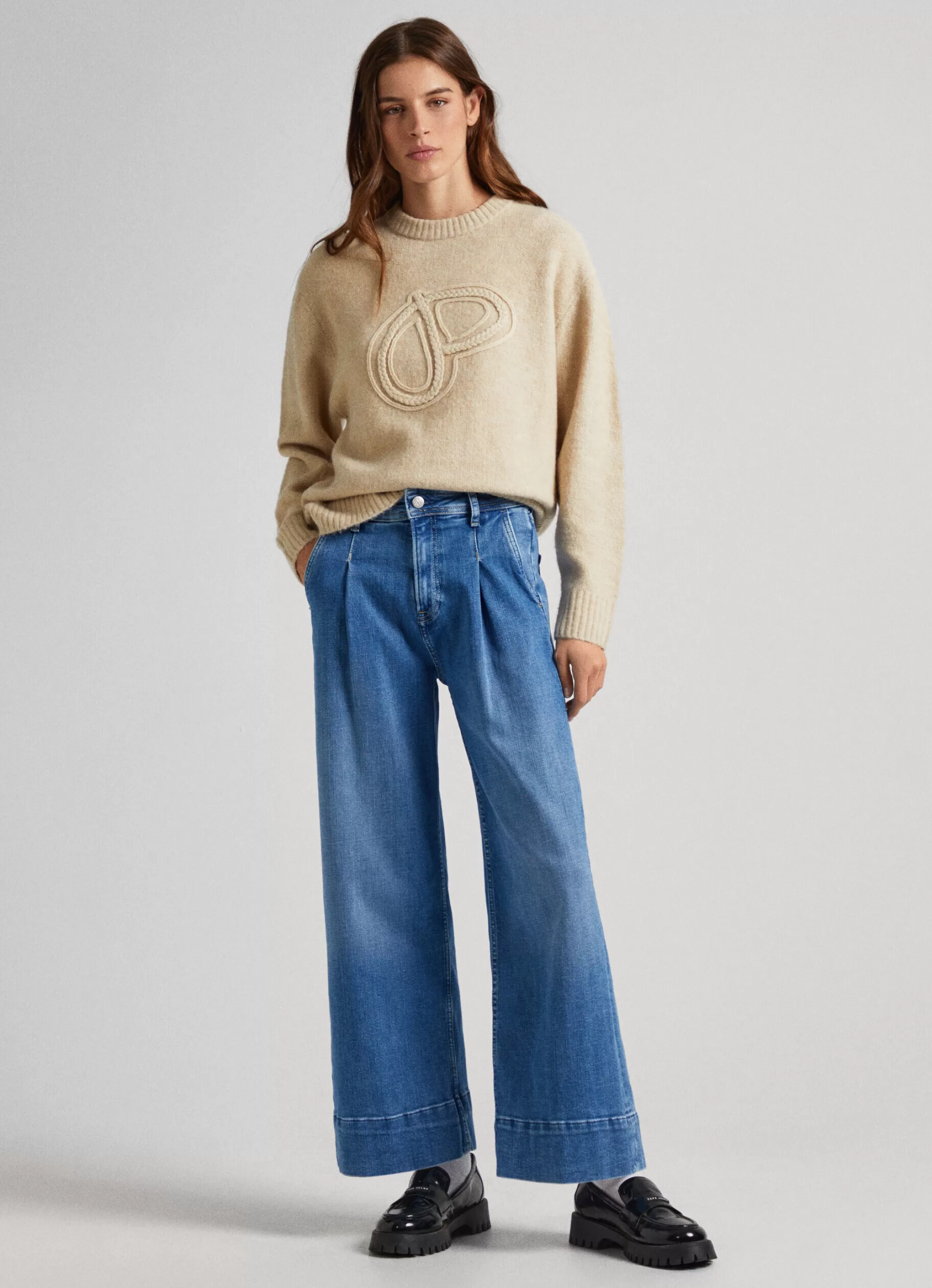 Mulher Pepe Jeans Trends>Jeans Lucy Wide Fit High Rise