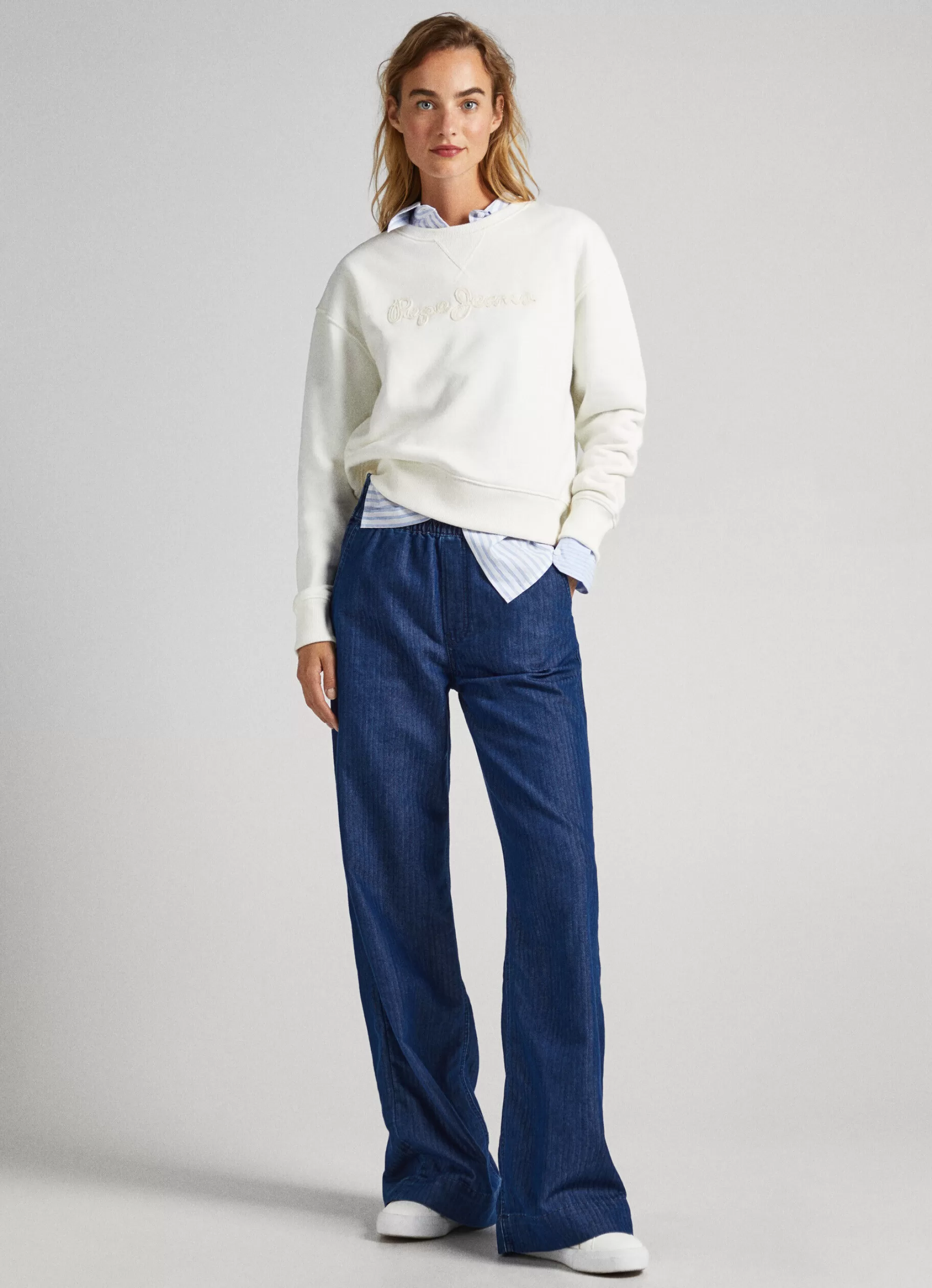 Mulher Pepe Jeans Trends>Jeans Marylou Wide Fit High Waist