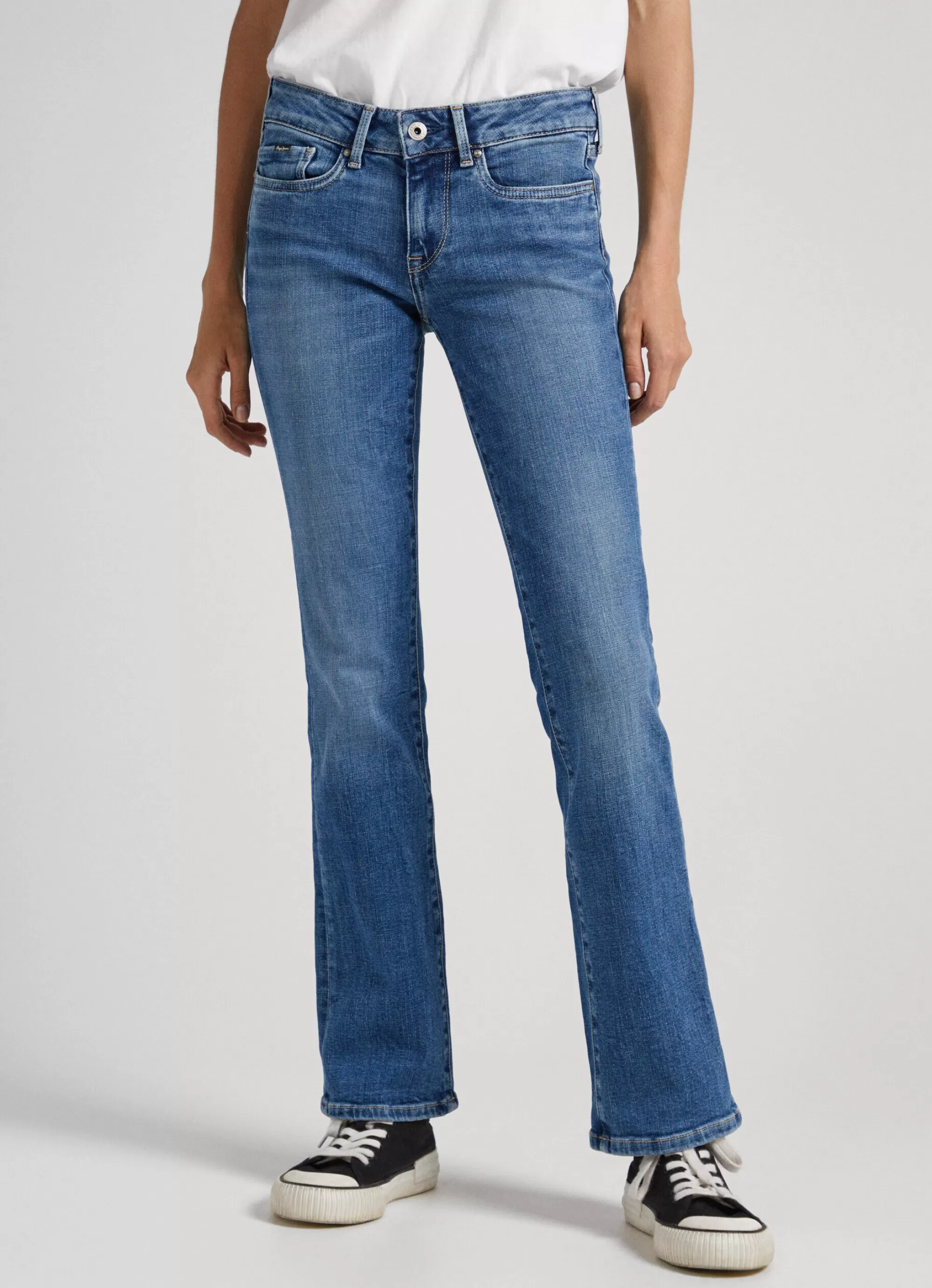 Mulher Pepe Jeans Trends>Jeans Piccadilly Slim Fit Mid Rise