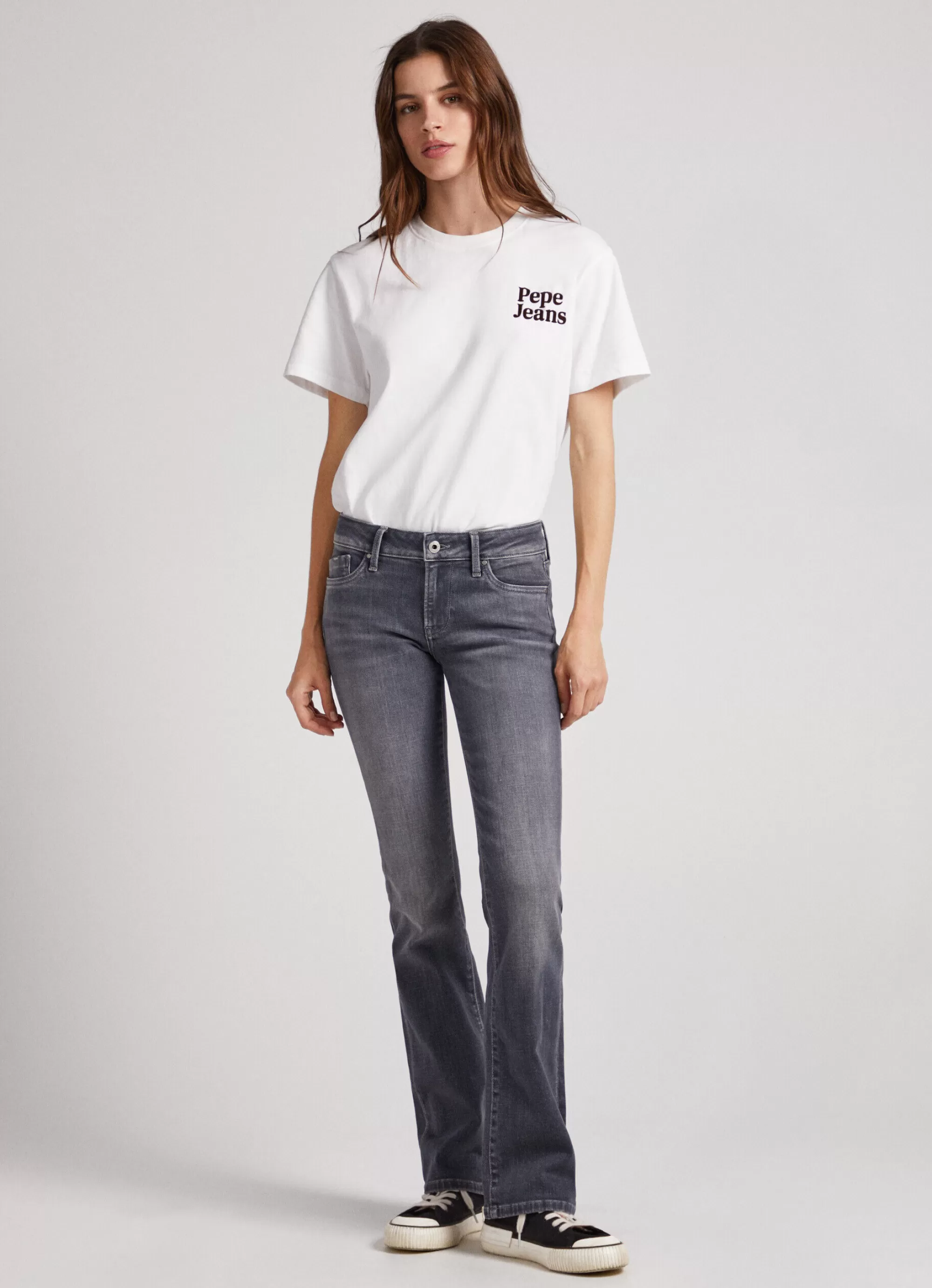 Mulher Pepe Jeans Trends>Jeans Piccadilly Slim Fit Mid-Rise