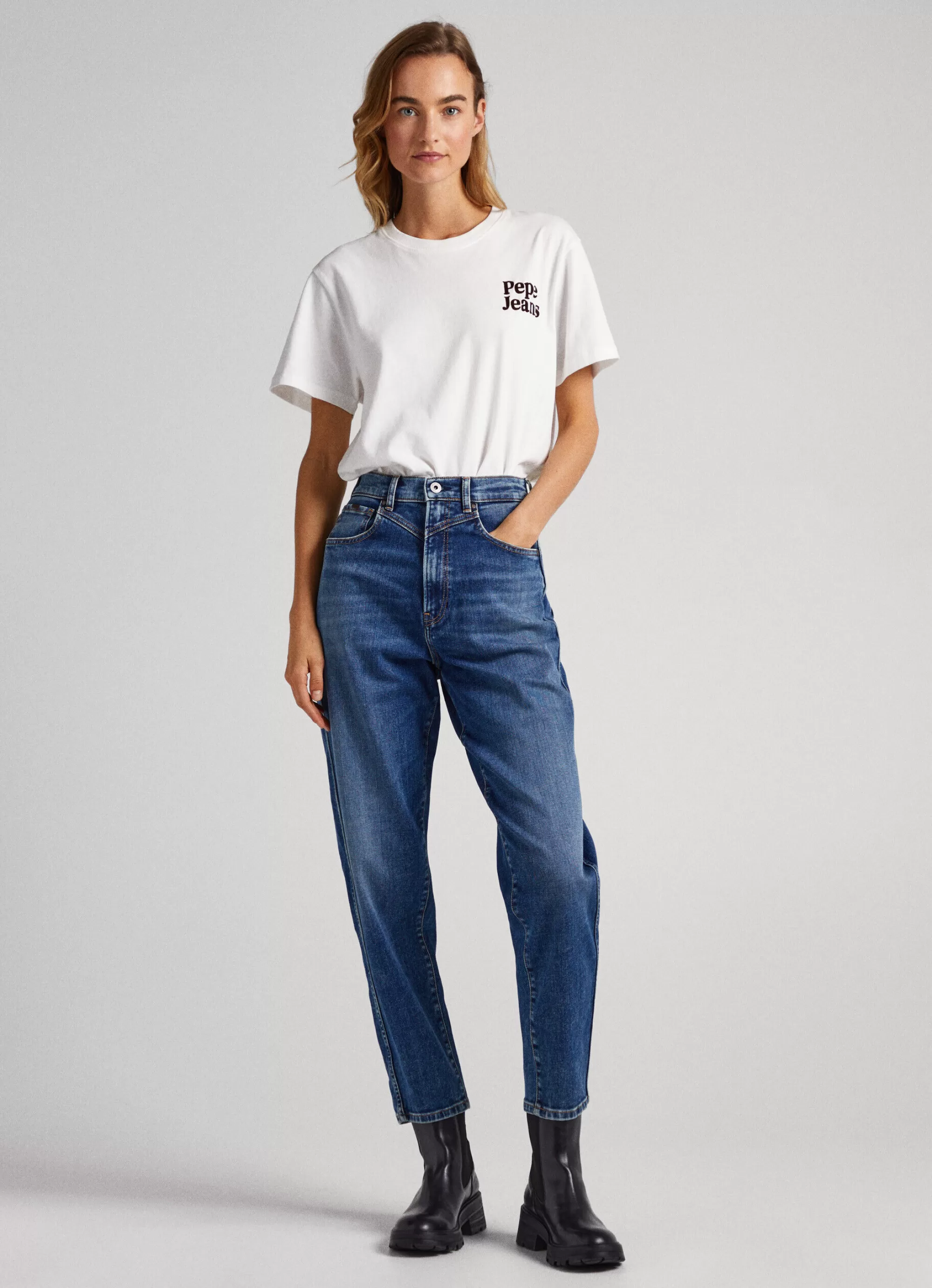 Mulher Pepe Jeans Trends>Jeans Rachel Balloon Fit High-Rise