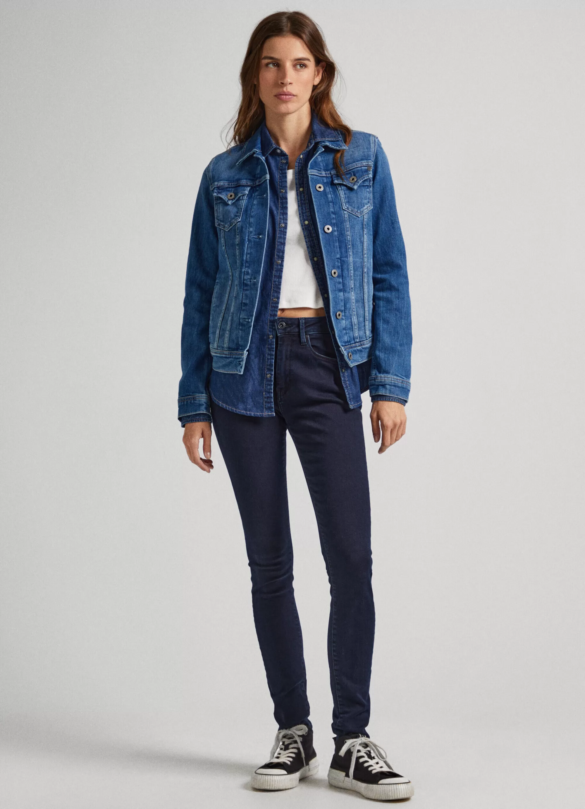 Mulher Pepe Jeans Skinny>Jeans Regent Skinny Fit High-Rise