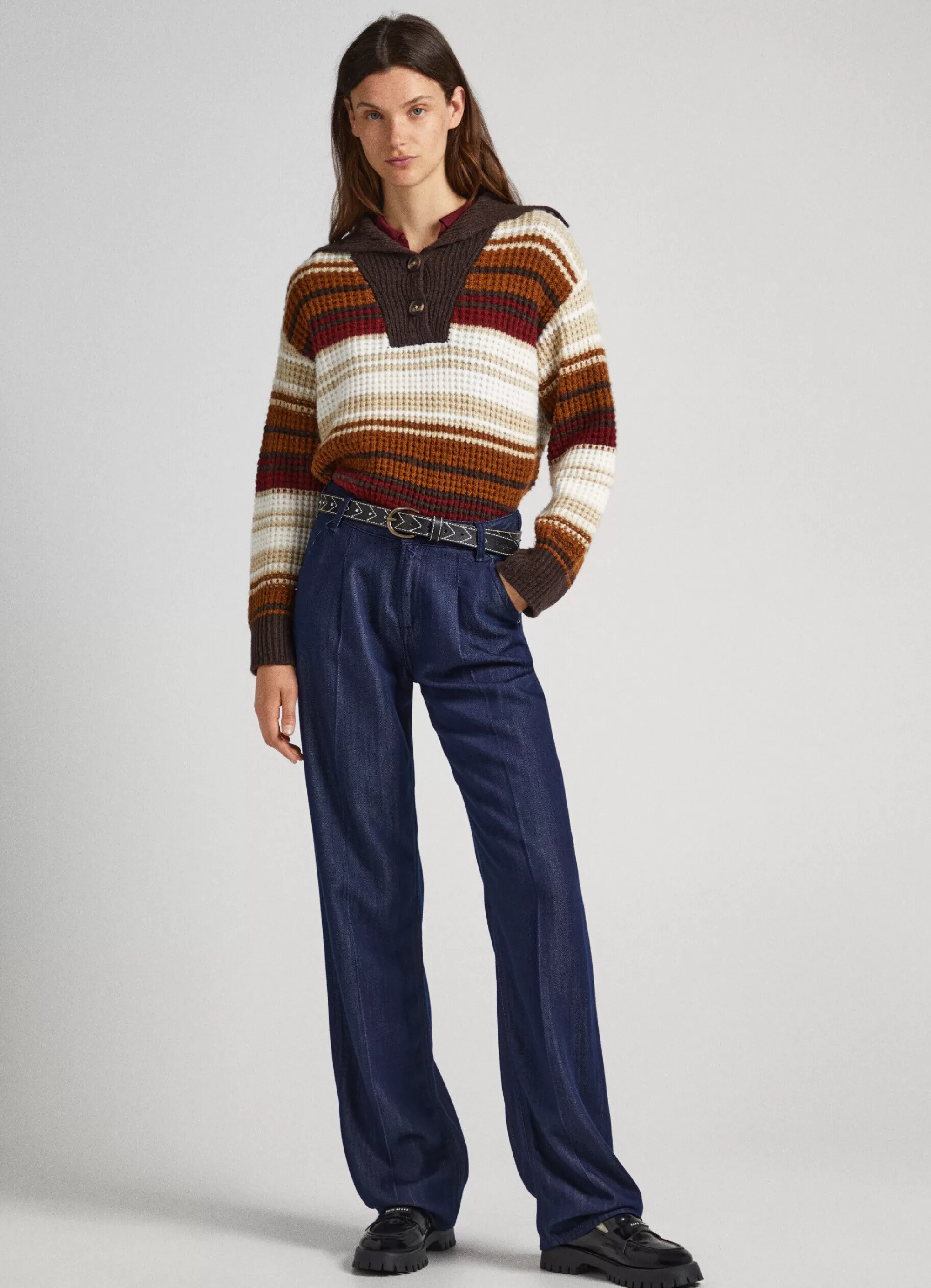 Mulher Pepe Jeans Straight>Jeans Rowan Straight Fit Medium Rise