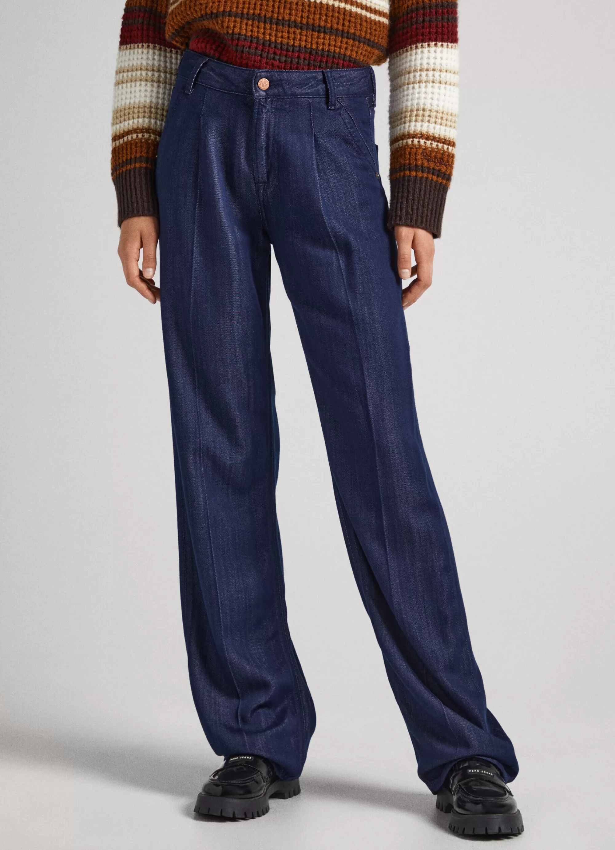 Mulher Pepe Jeans Straight>Jeans Rowan Straight Fit Medium Rise