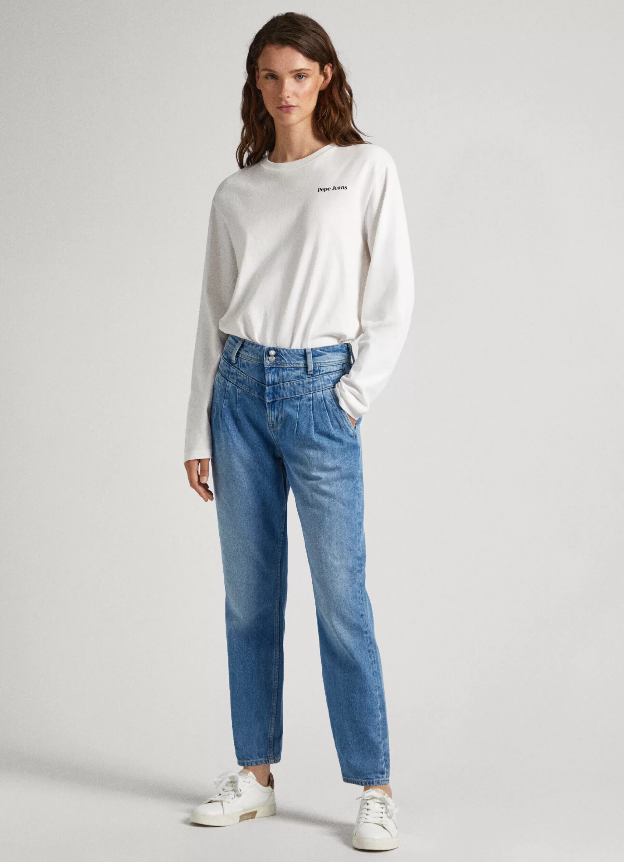 Mulher Pepe Jeans Trends>Jeans Violet Relaxed Fit High-Rise