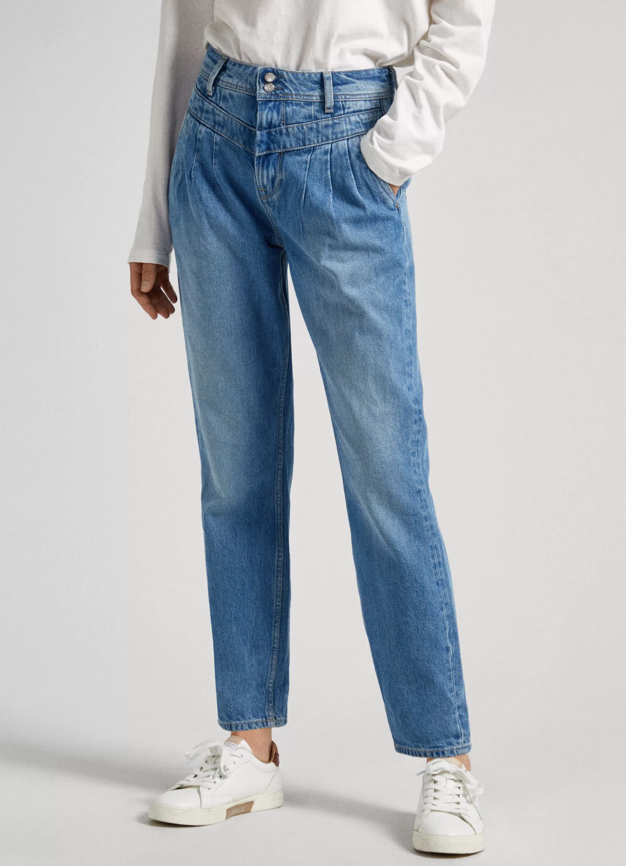 Mulher Pepe Jeans Trends>Jeans Violet Relaxed Fit High-Rise