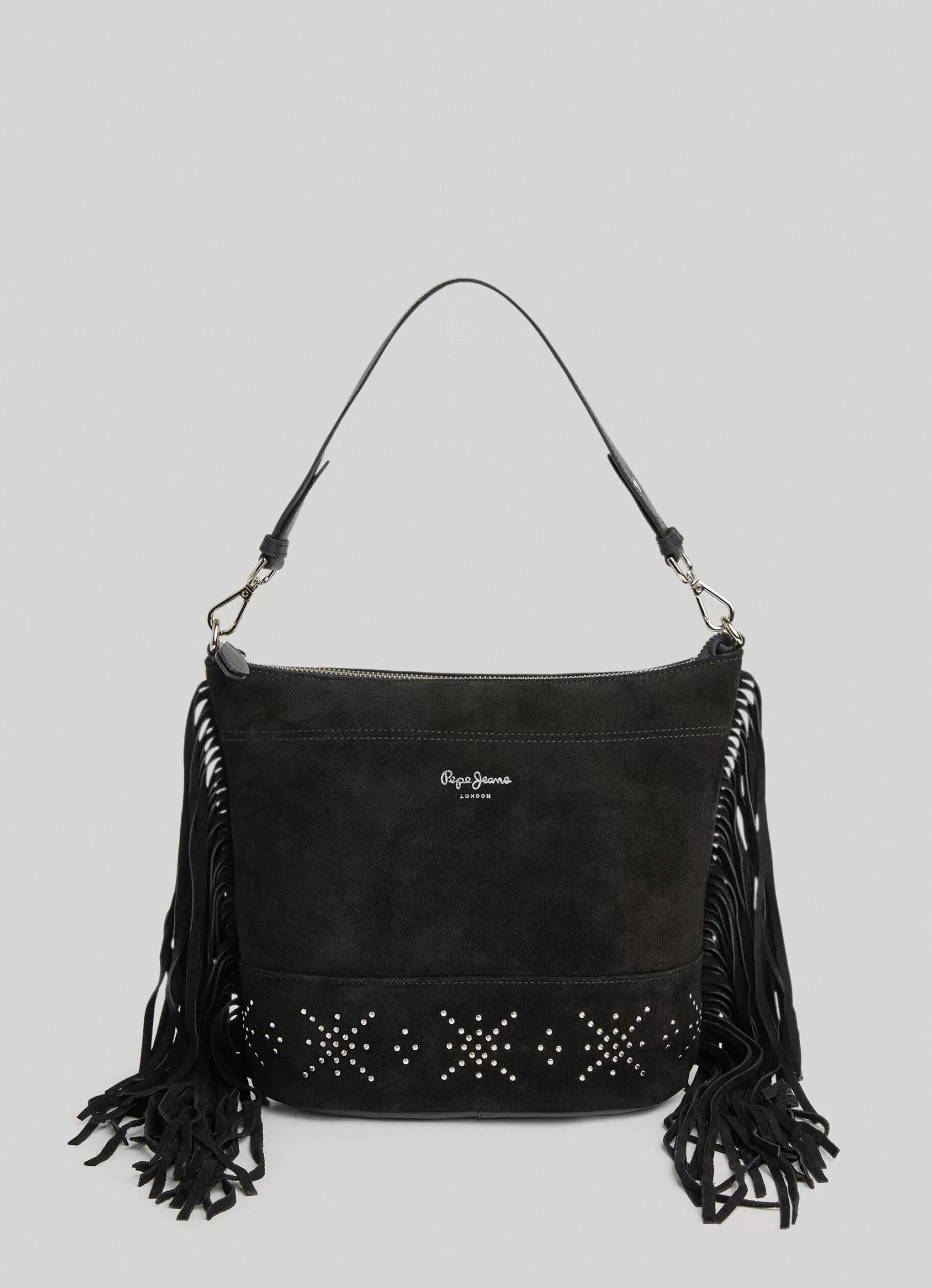 Mulher Pepe Jeans Bolsas E Mochilas>Mala De Mao Em Camurca