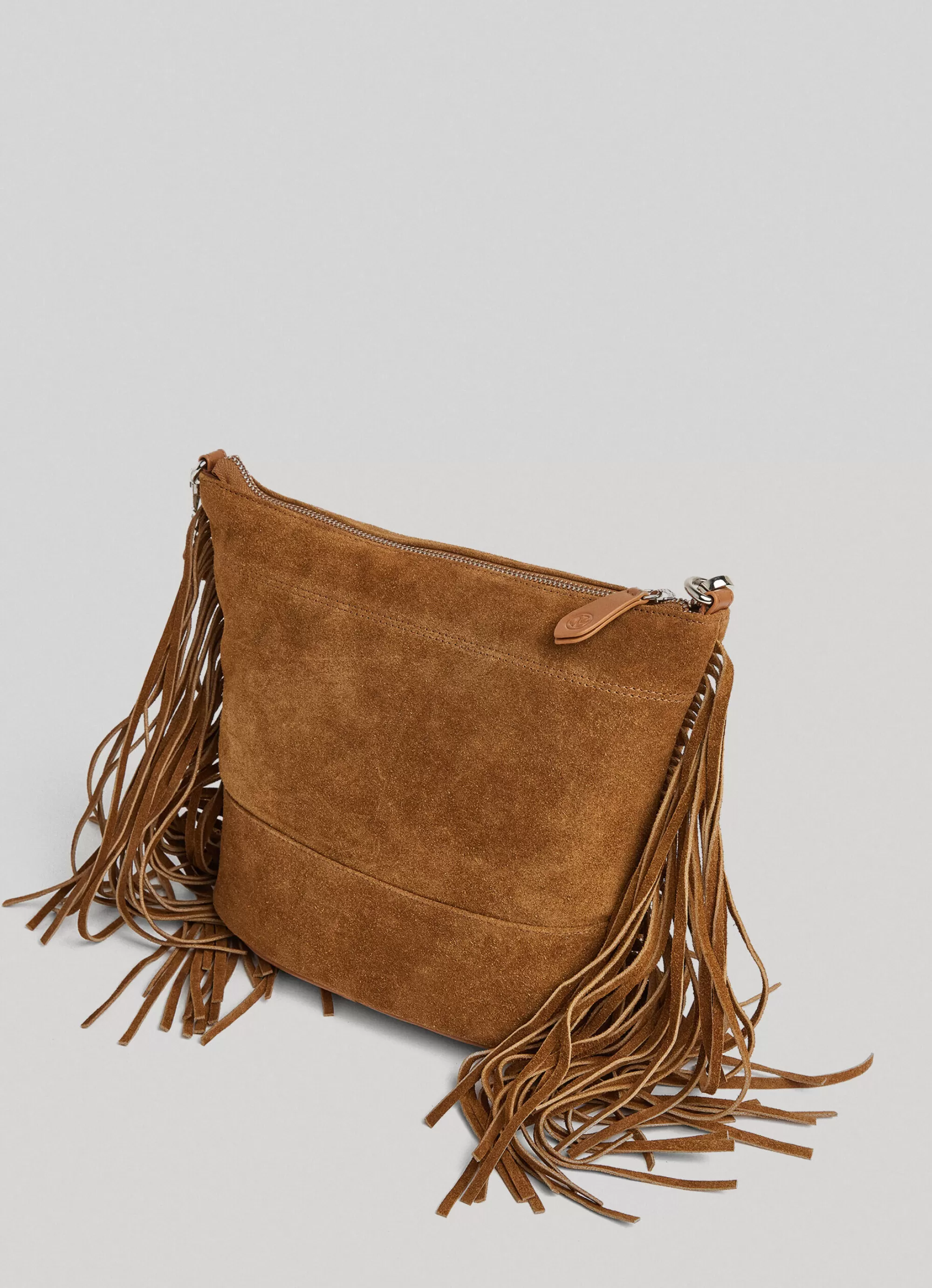 Mulher Pepe Jeans Bolsas E Mochilas>Mala De Mao Em Camurca