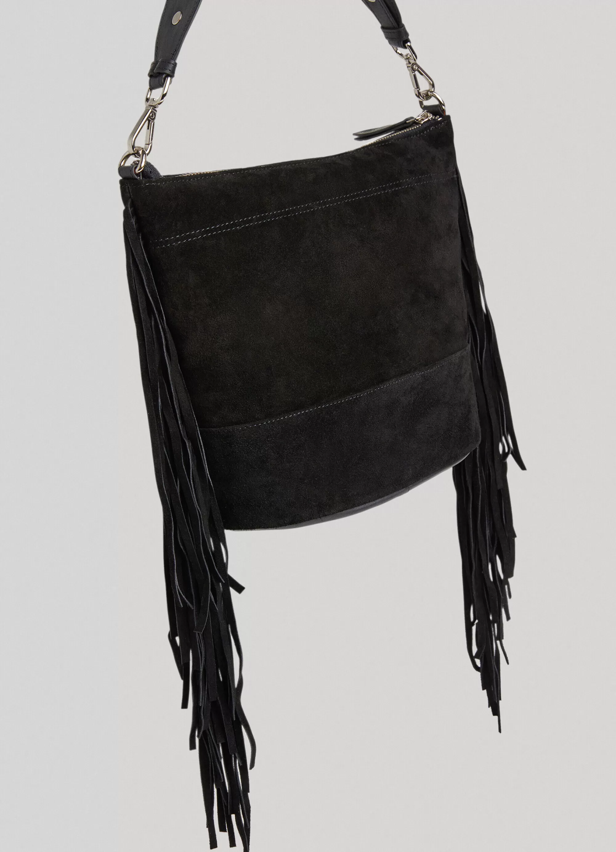 Mulher Pepe Jeans Bolsas E Mochilas>Mala De Mao Em Camurca
