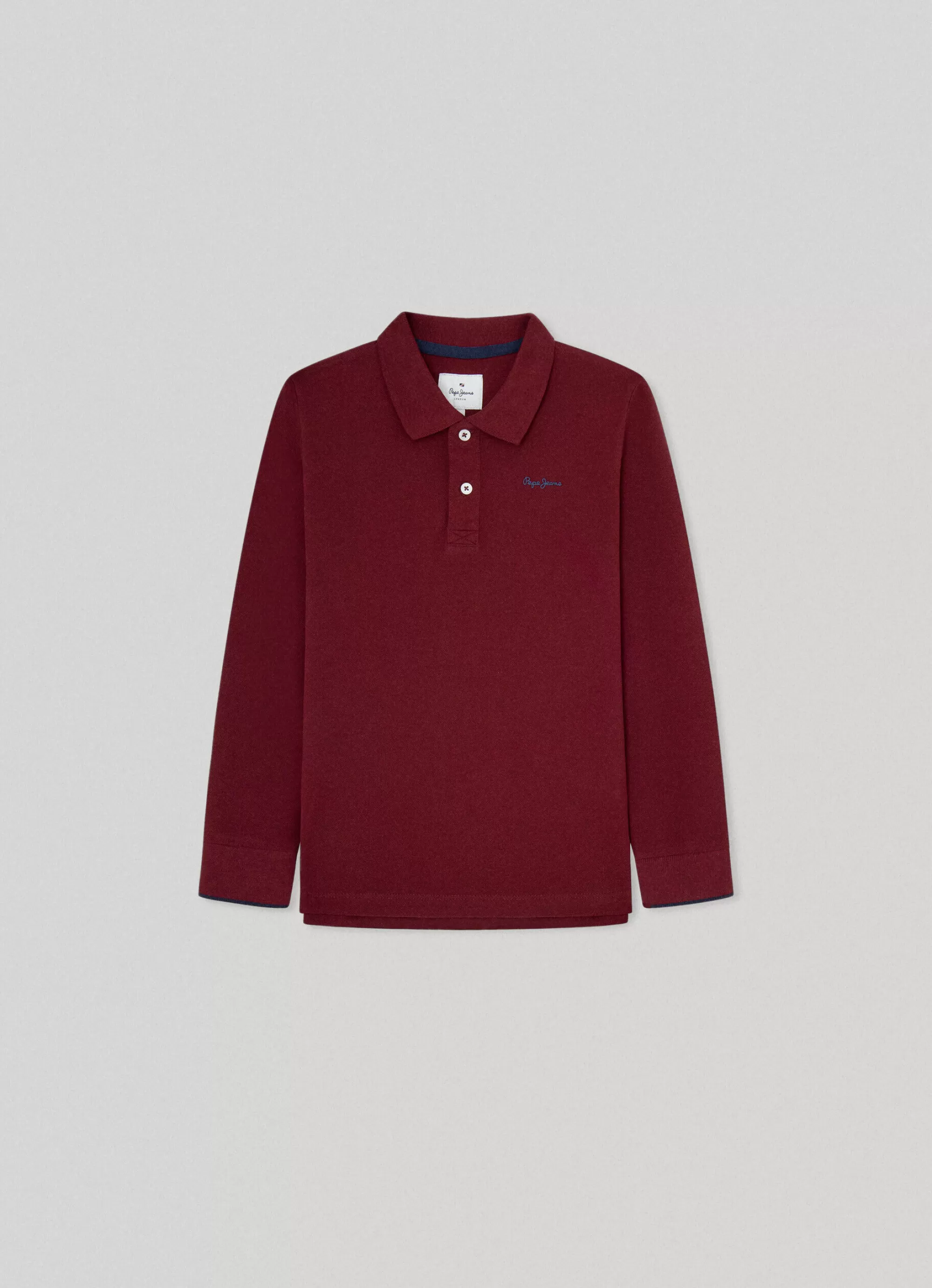 Rapaz Pepe Jeans Polos E Camisas>Polo Pique Thor Ls