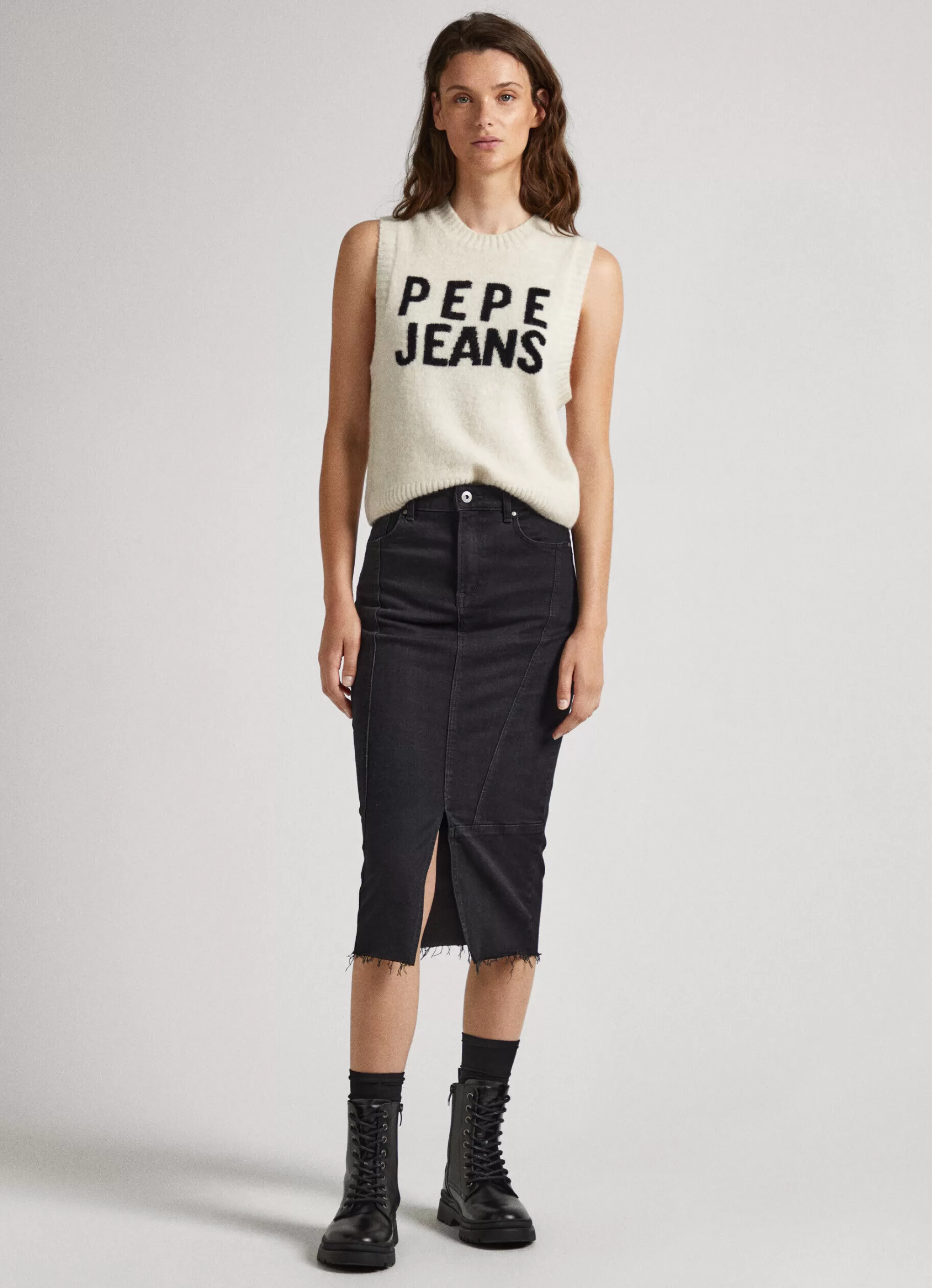 Mulher Pepe Jeans Saias E Calções>Saia Regular Fit