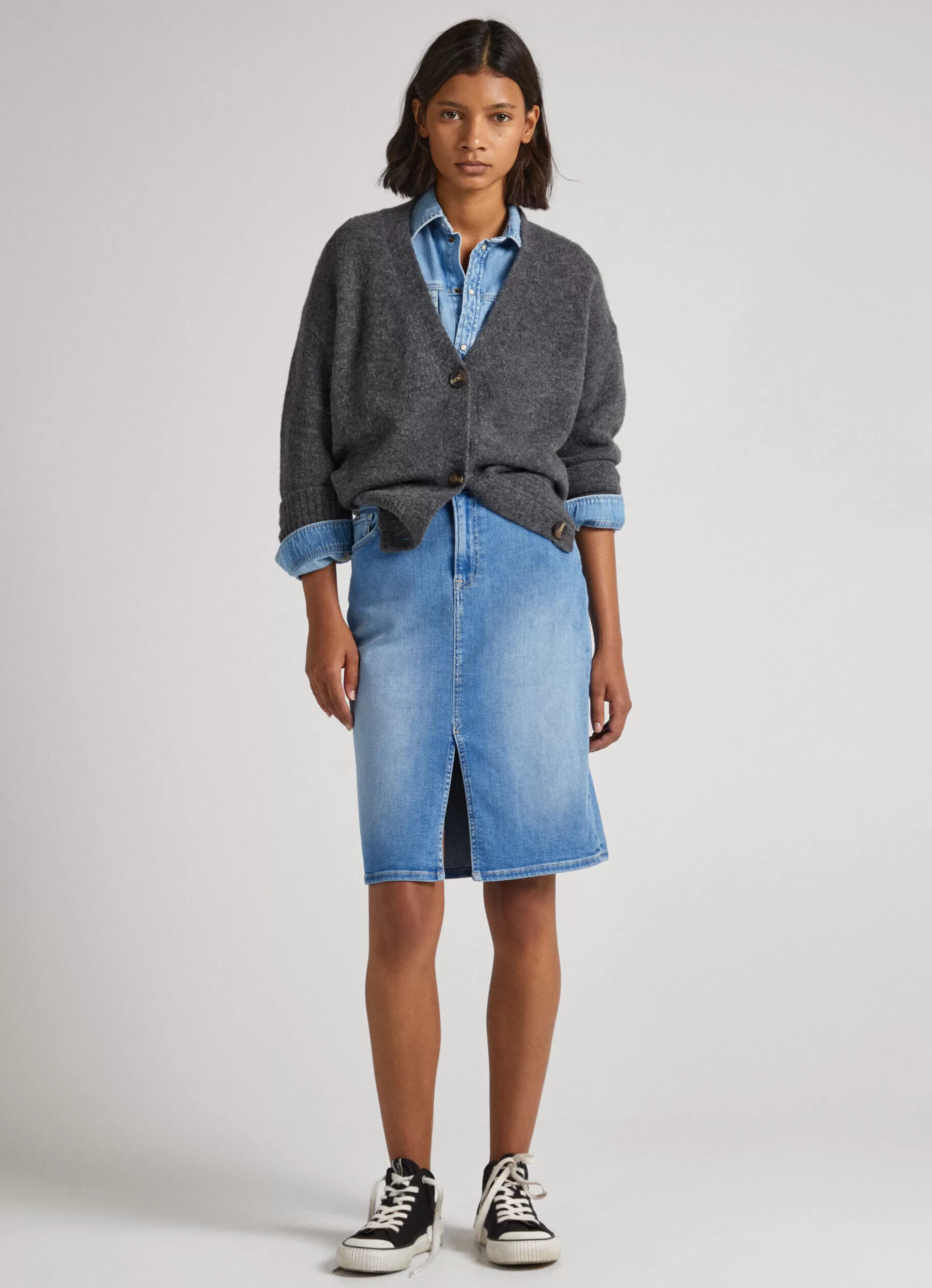 Mulher Pepe Jeans Saias E Calções>Saia Regular Fit