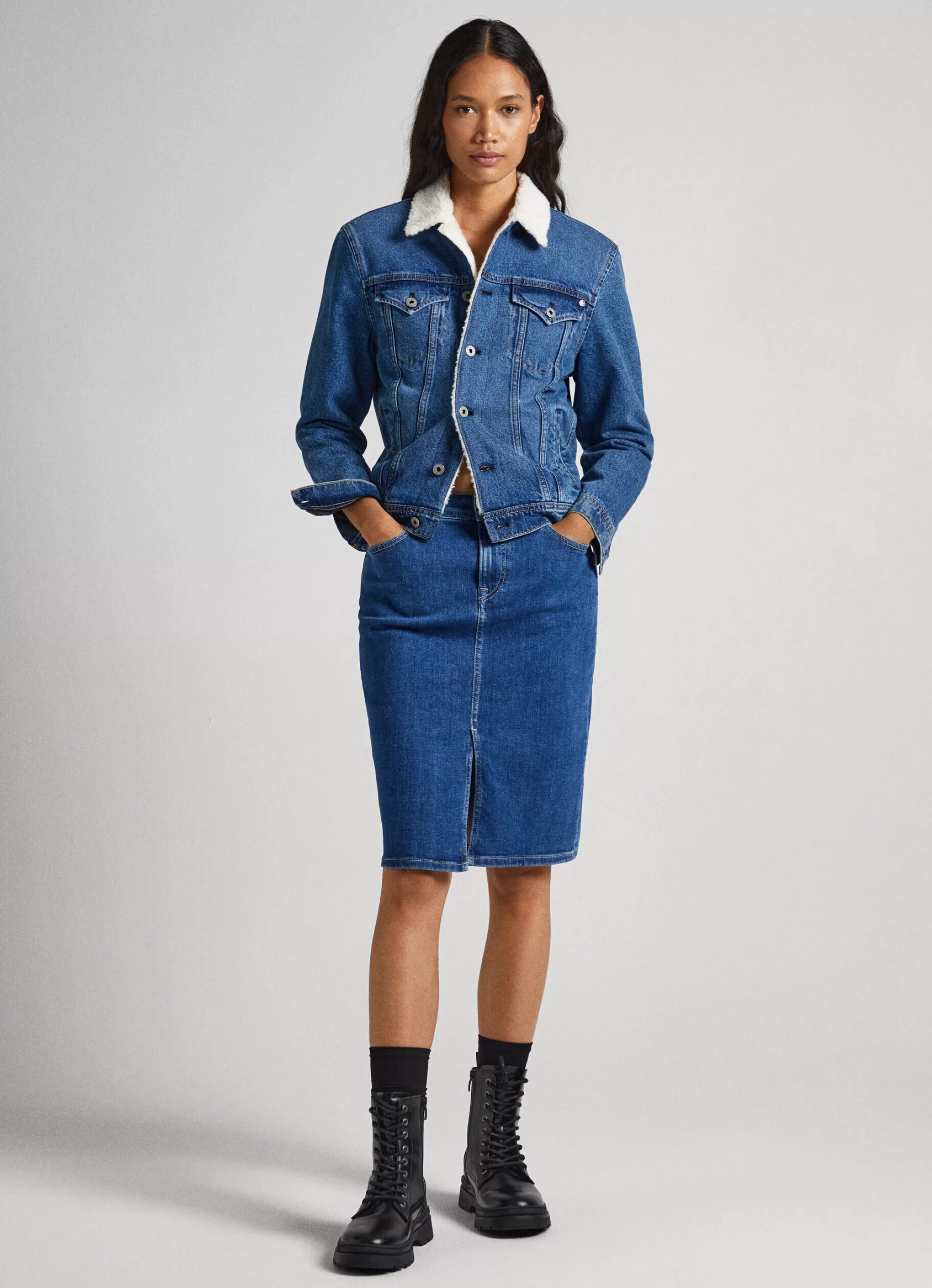 Mulher Pepe Jeans Saias E Calções>Saia Regular Fit
