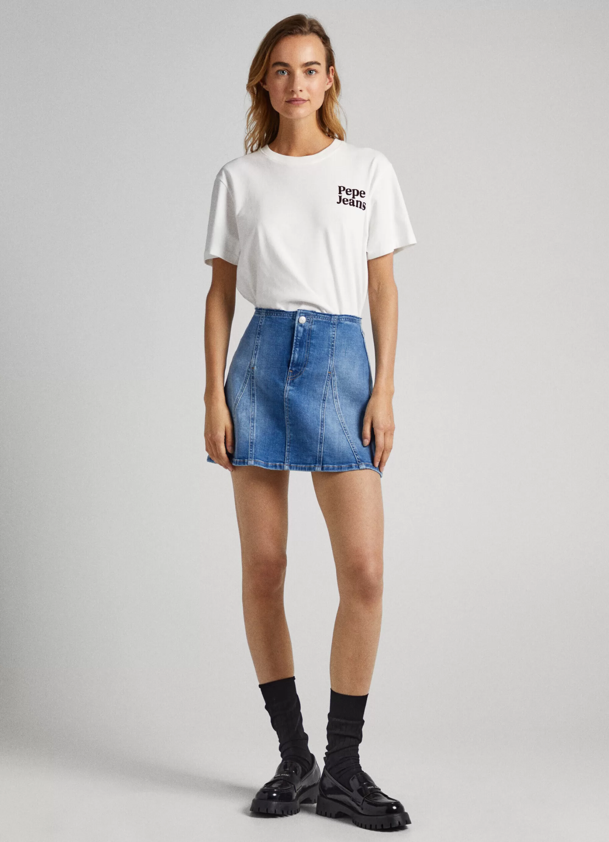 Mulher Pepe Jeans Saias E Calções>Saia Regular Fit