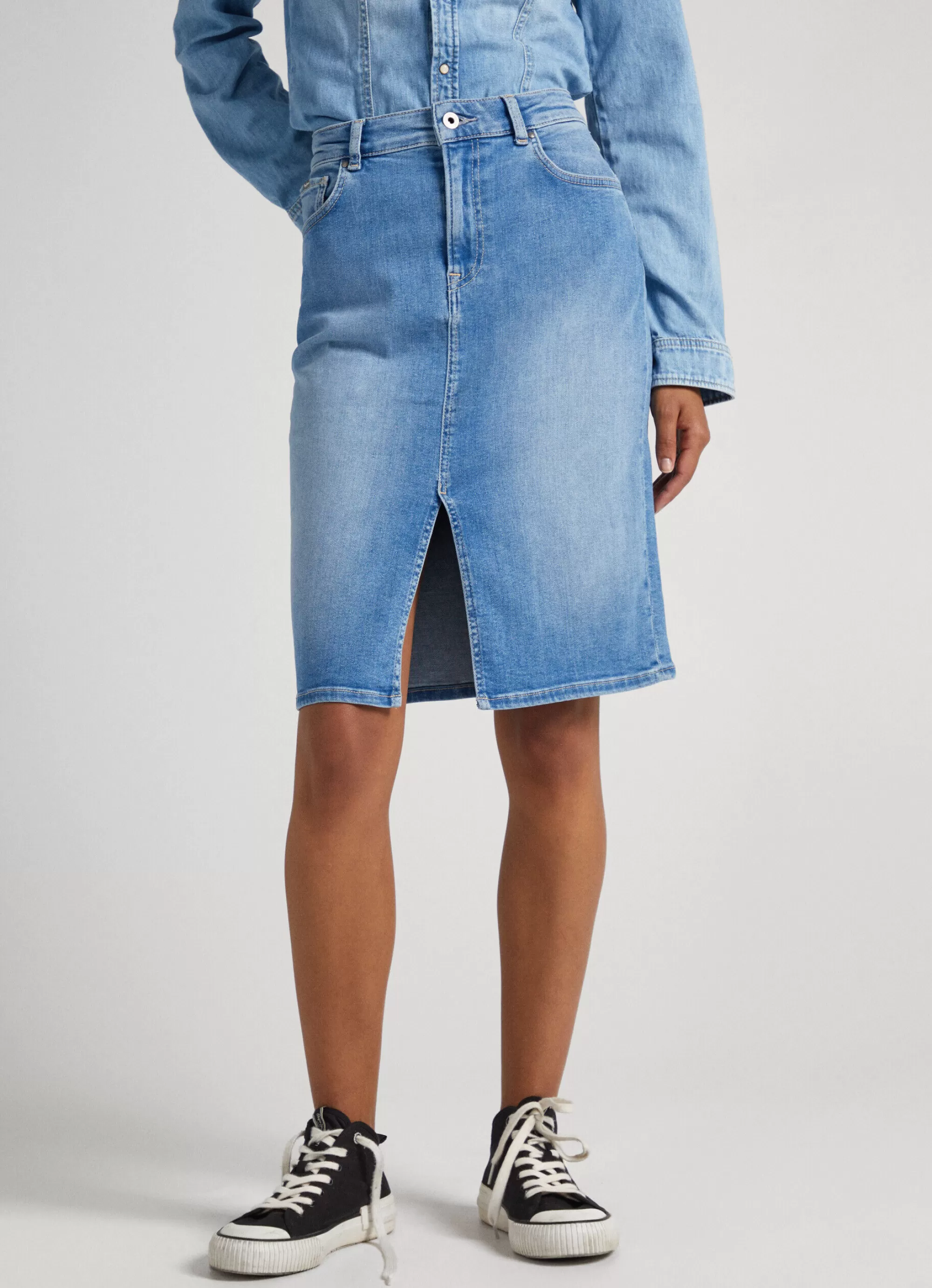 Mulher Pepe Jeans Saias E Calções>Saia Regular Fit