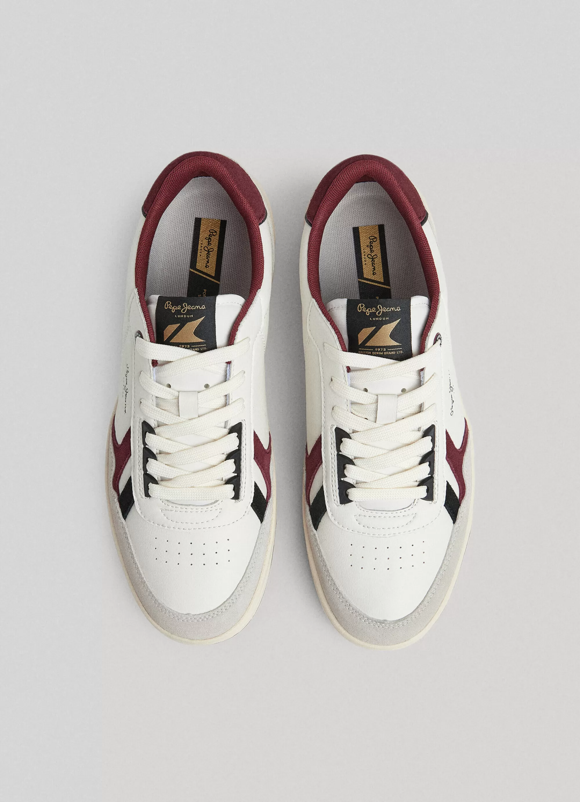 Homem Pepe Jeans Sapatilhas>Sapatilhas Couro Kore Vintage