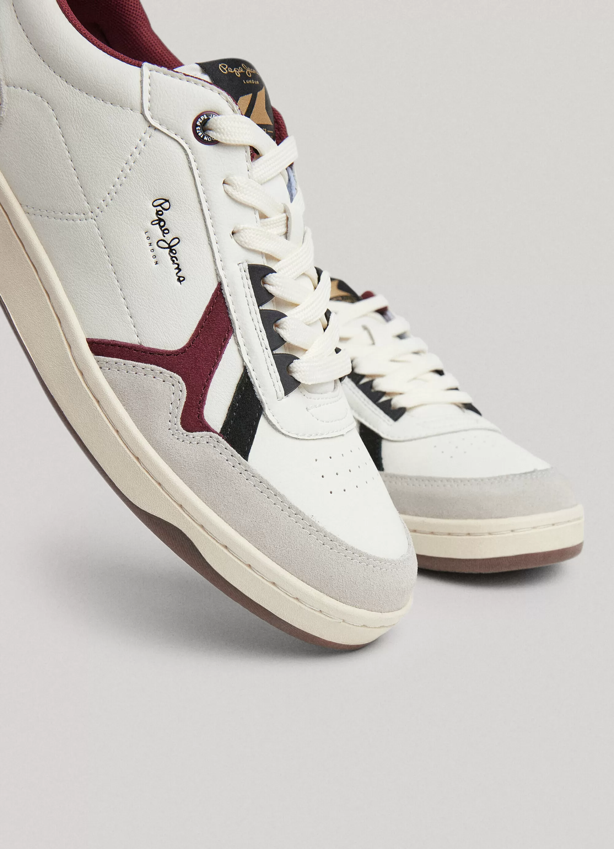 Homem Pepe Jeans Sapatilhas>Sapatilhas Couro Kore Vintage