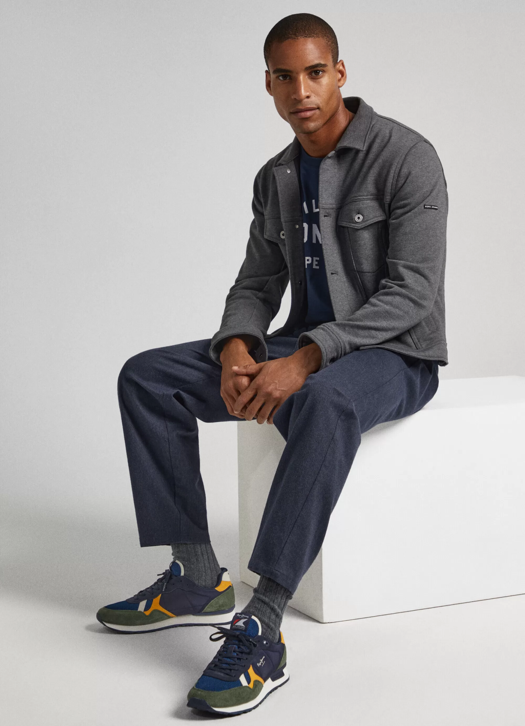 Homem Pepe Jeans Sapatilhas>Sapatilhas Running Brit Heritage