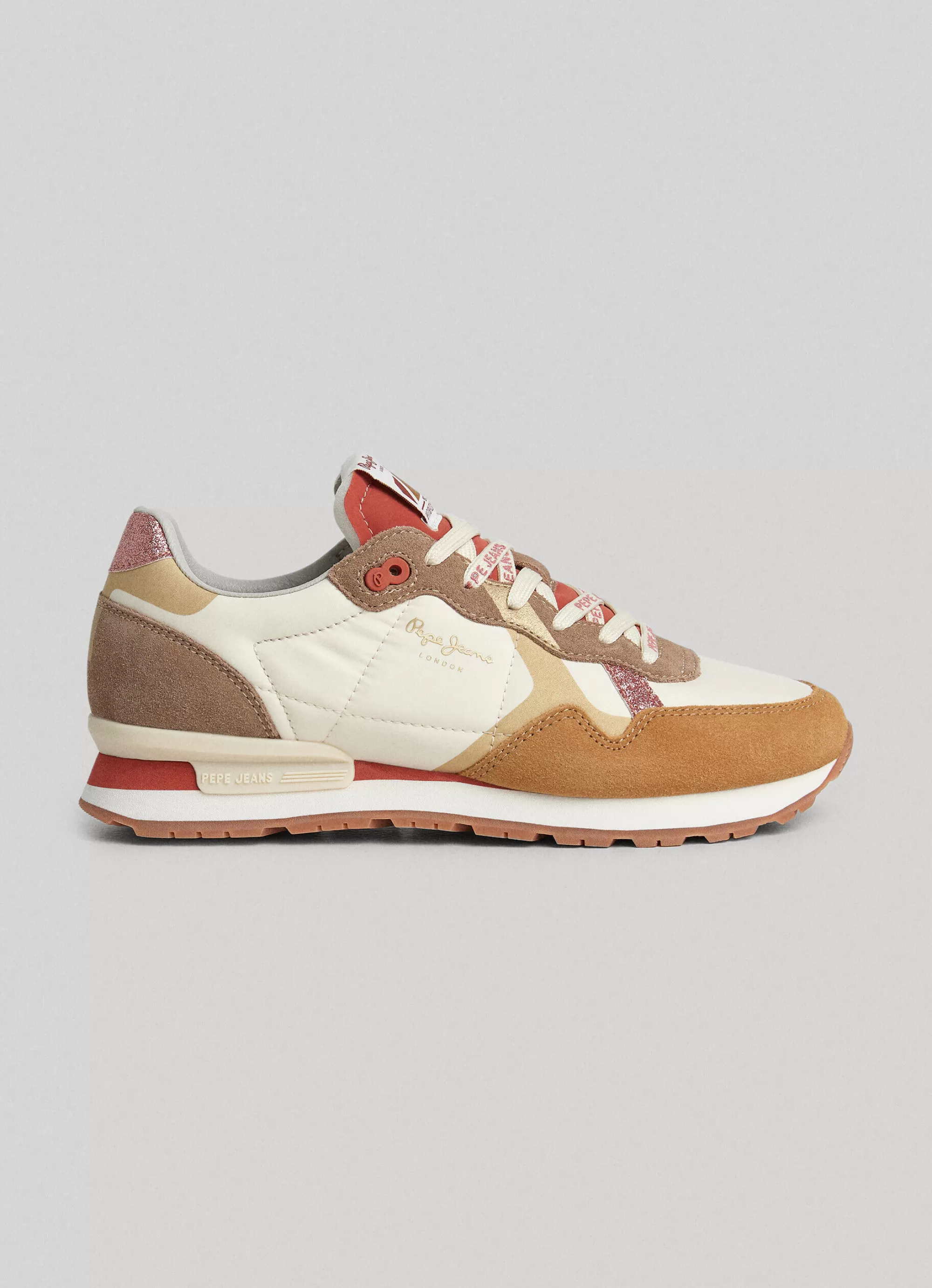 Mulher Pepe Jeans Sapatilhas>Sapatilhas Running Brit Print Lux