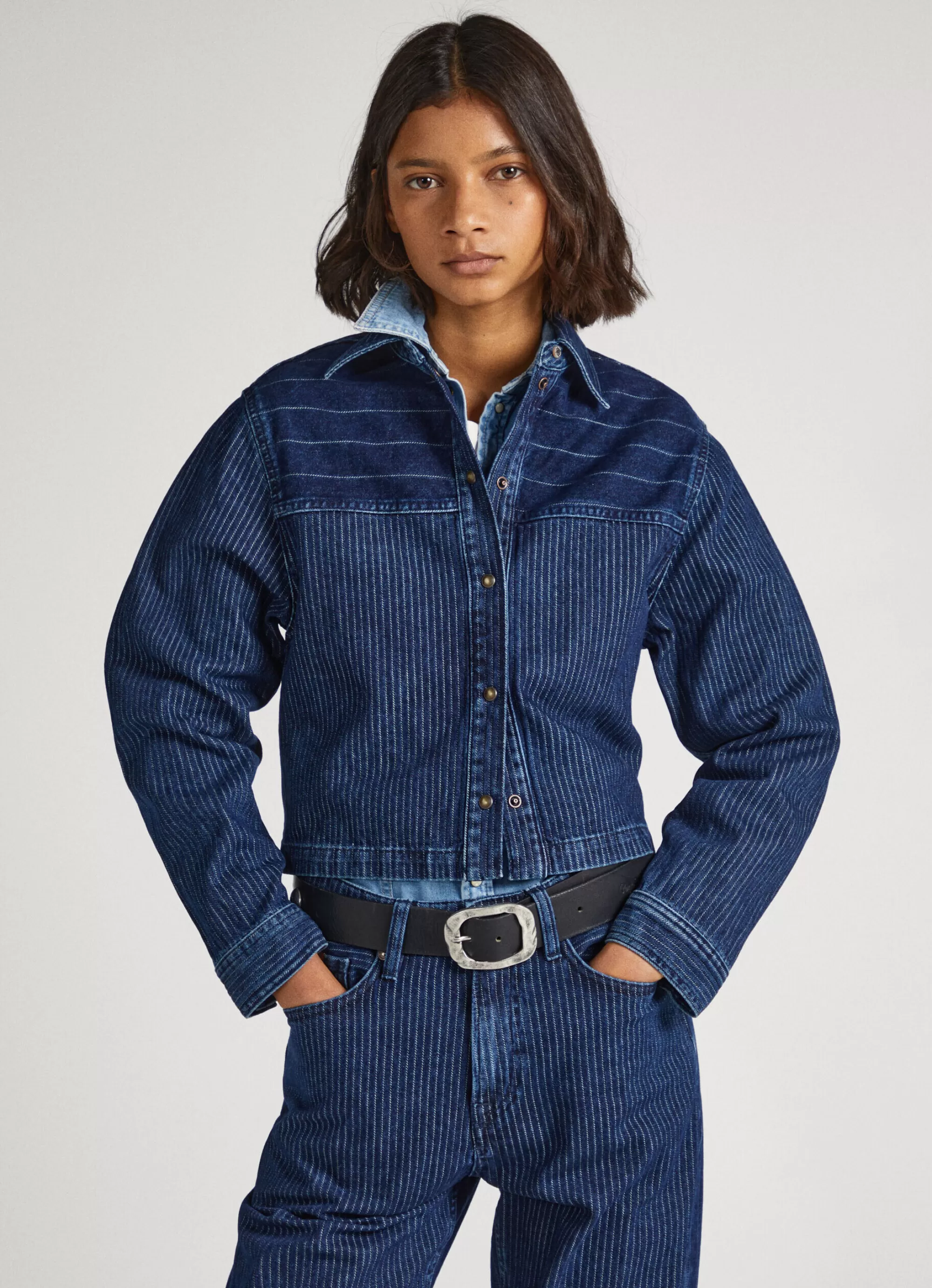 Mulher Pepe Jeans Camisas E Blusas>Sobrecamisa Regular Fit