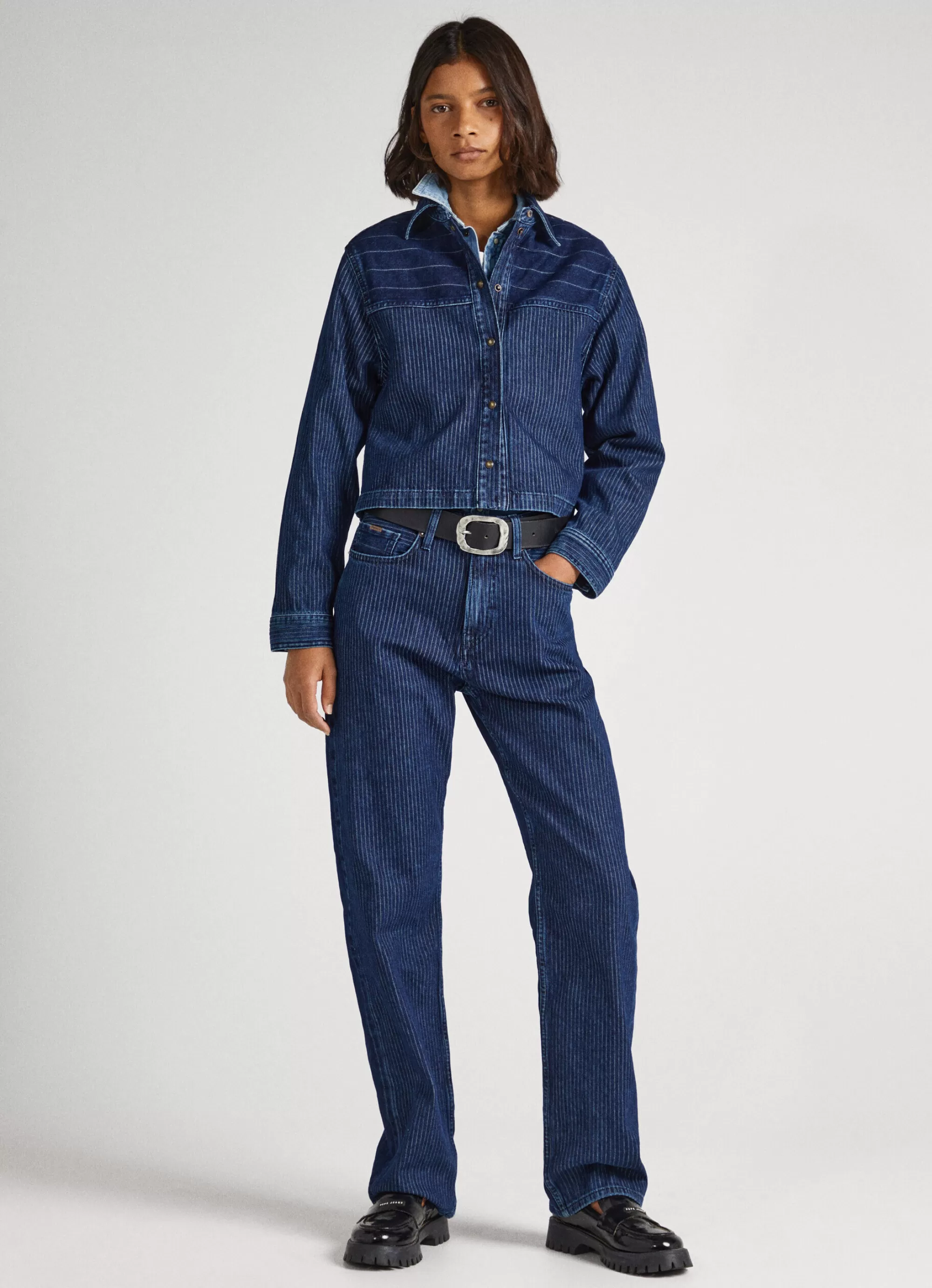 Mulher Pepe Jeans Camisas E Blusas>Sobrecamisa Regular Fit