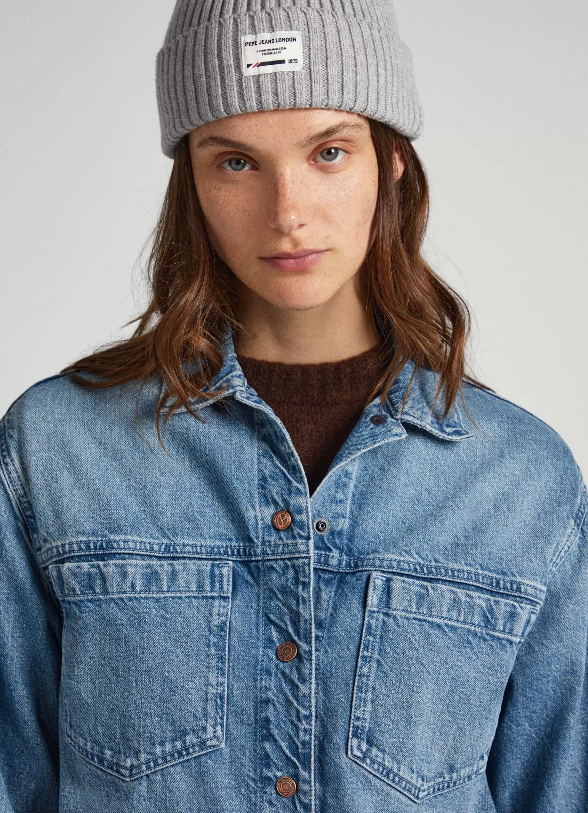 Mulher Pepe Jeans Camisas E Blusas>Sobrecamisa Regular Fit