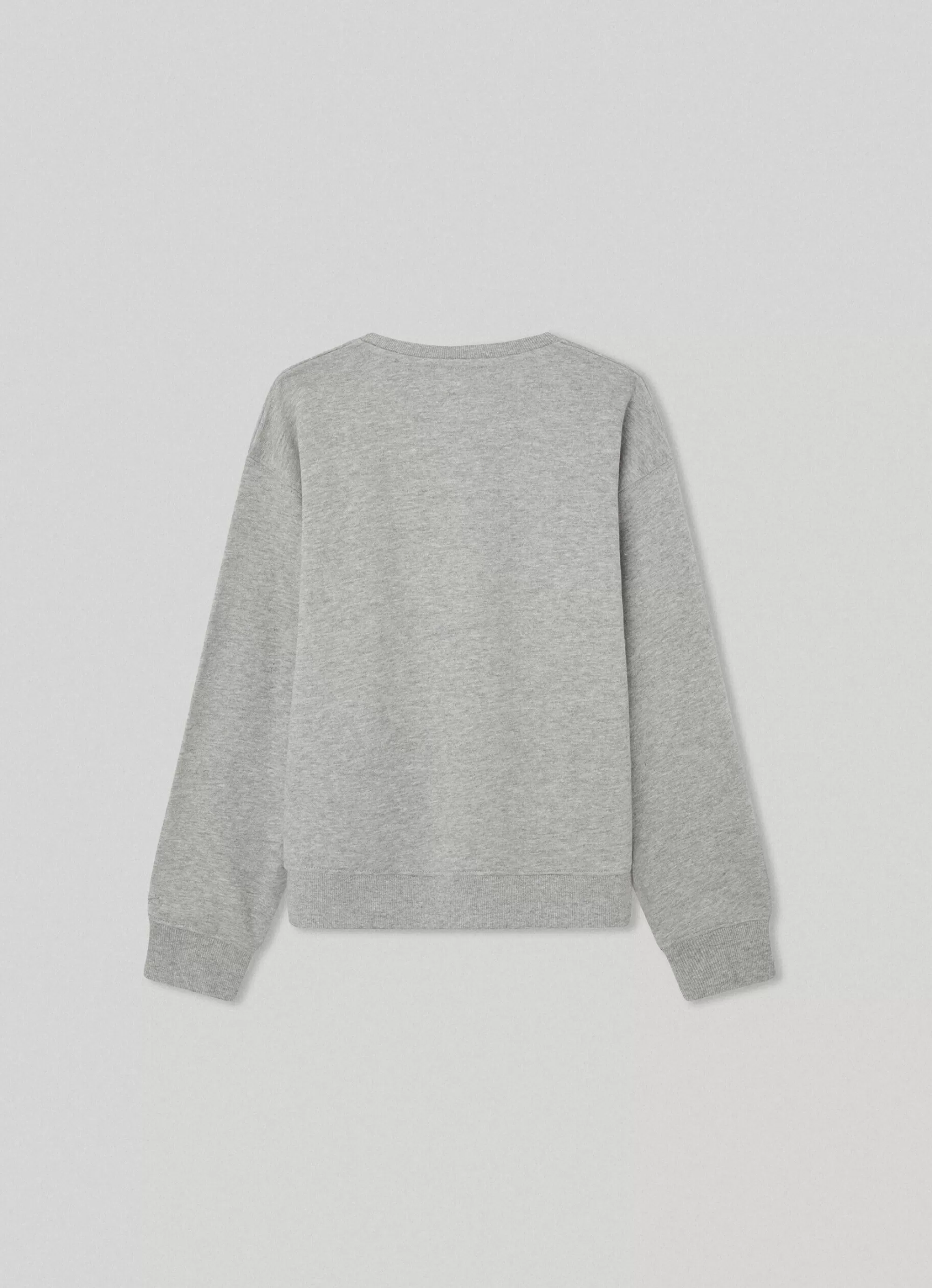 Rapariga Pepe Jeans Sweatshirts E Malhas>Sweatshirt Algodao Logo Estampado