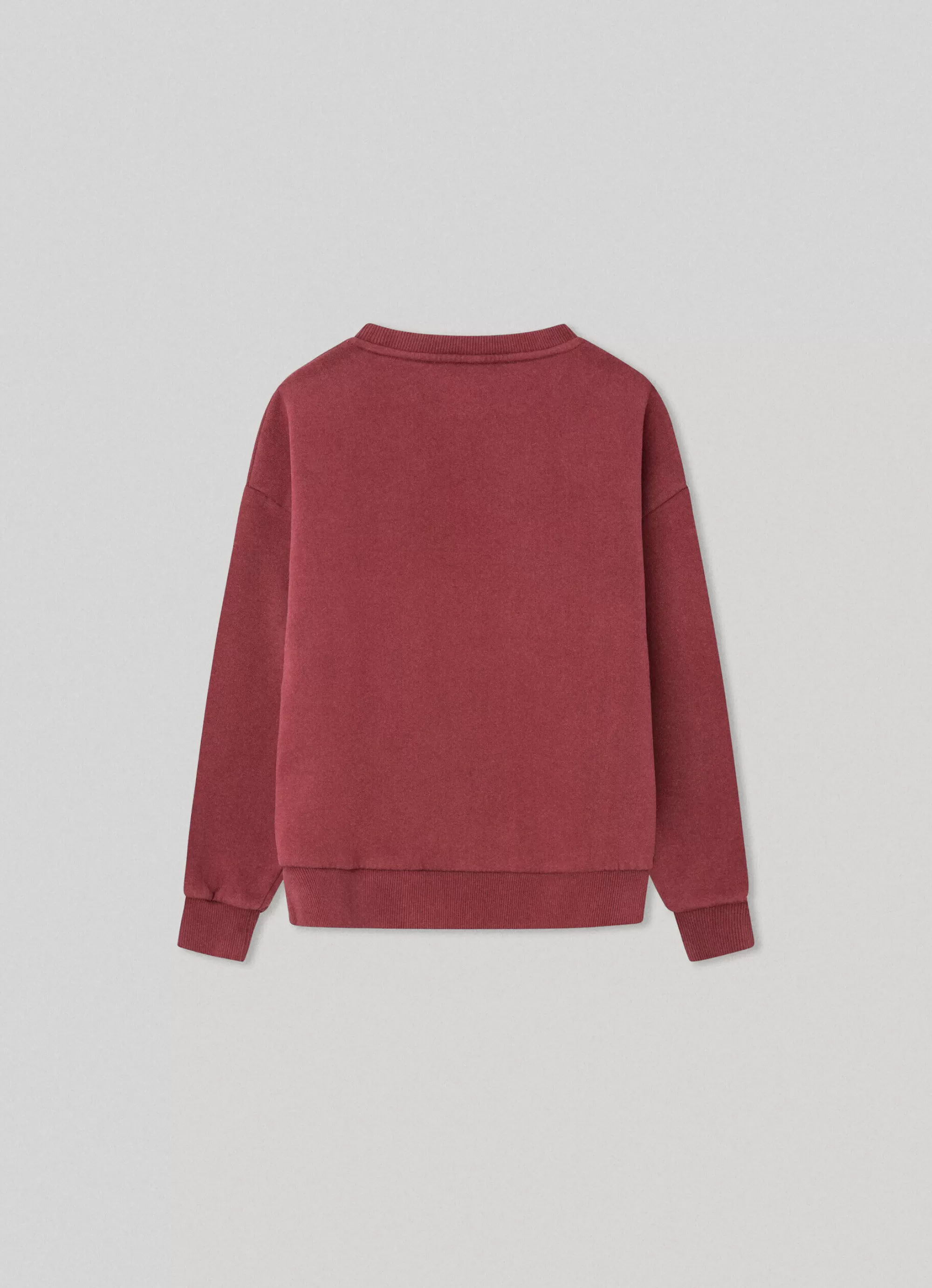 Rapariga Pepe Jeans Sweatshirts E Malhas>Sweatshirt Algodao Logo Strass