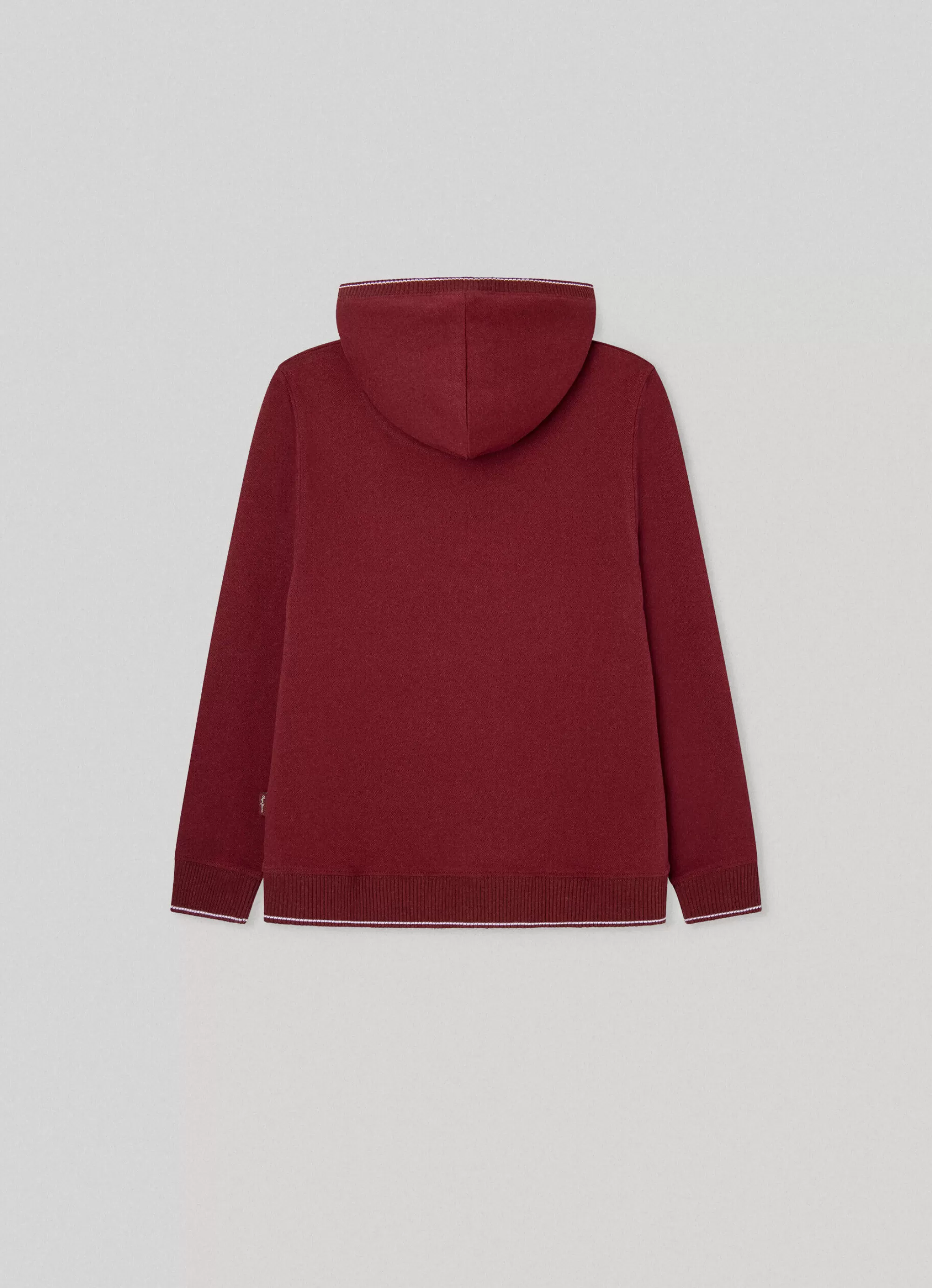 Rapaz Pepe Jeans Sweatshirts E Malhas>Sweatshirt Algodao Piquet Capuz