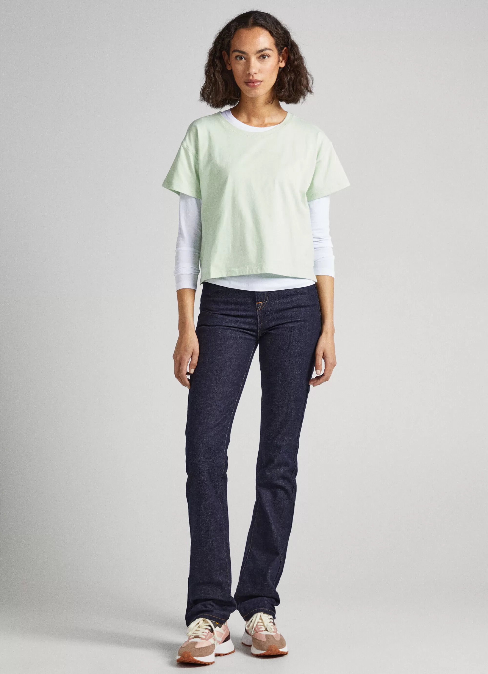 Mulher Pepe Jeans T-Shirts>T-Shirt Com Padrao Floral
