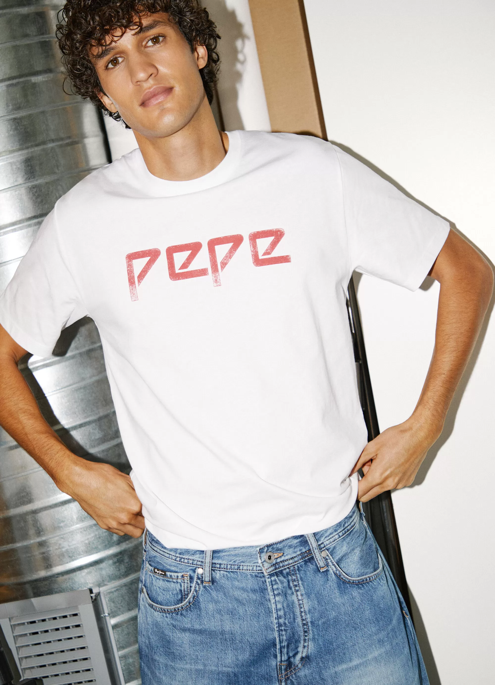 Mulher Pepe Jeans T-Shirts>T-Shirt Heritage Edicao Limitada