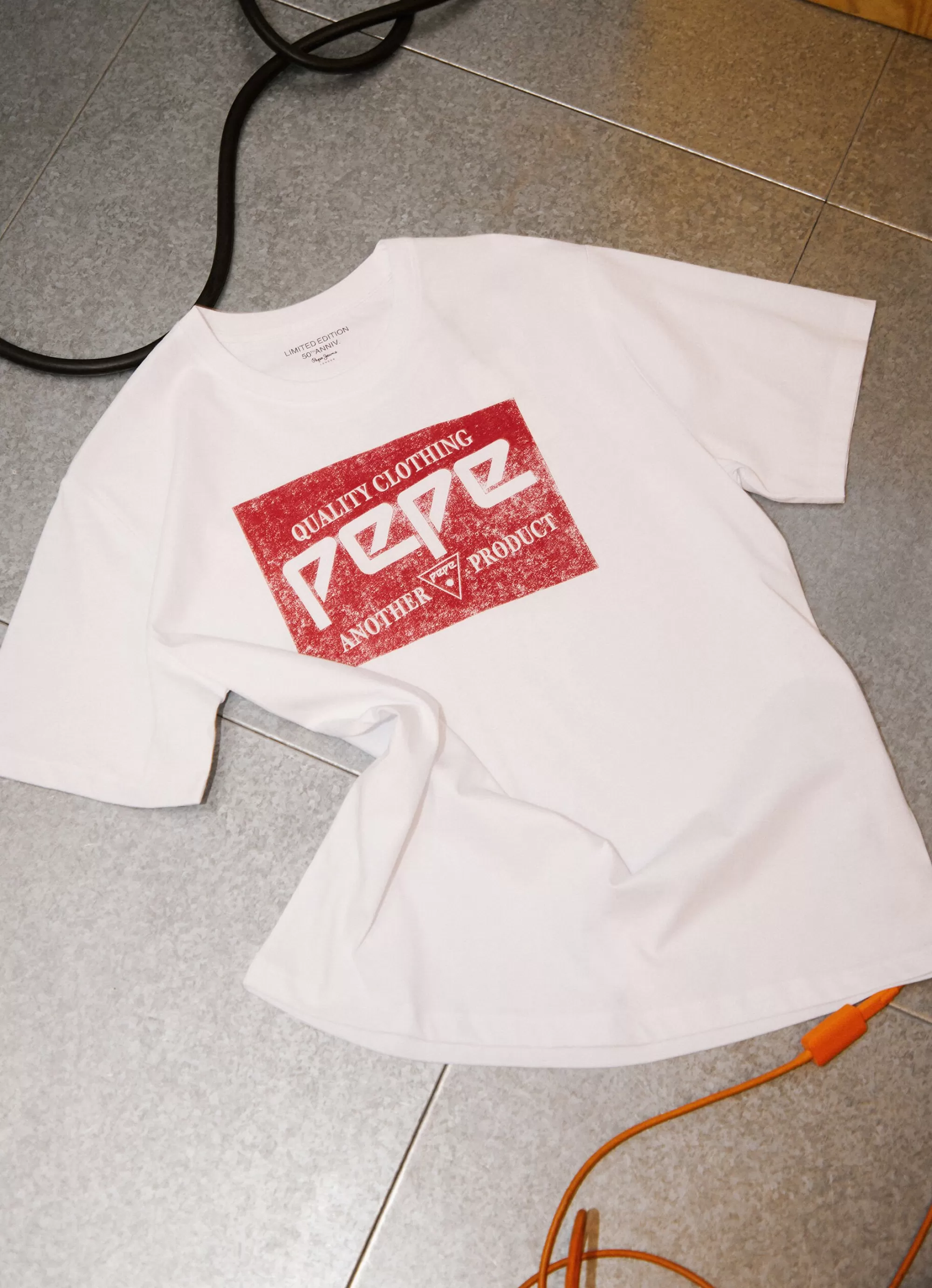 Homem Pepe Jeans T-Shirts>T-Shirt Heritage Edicao Limitada