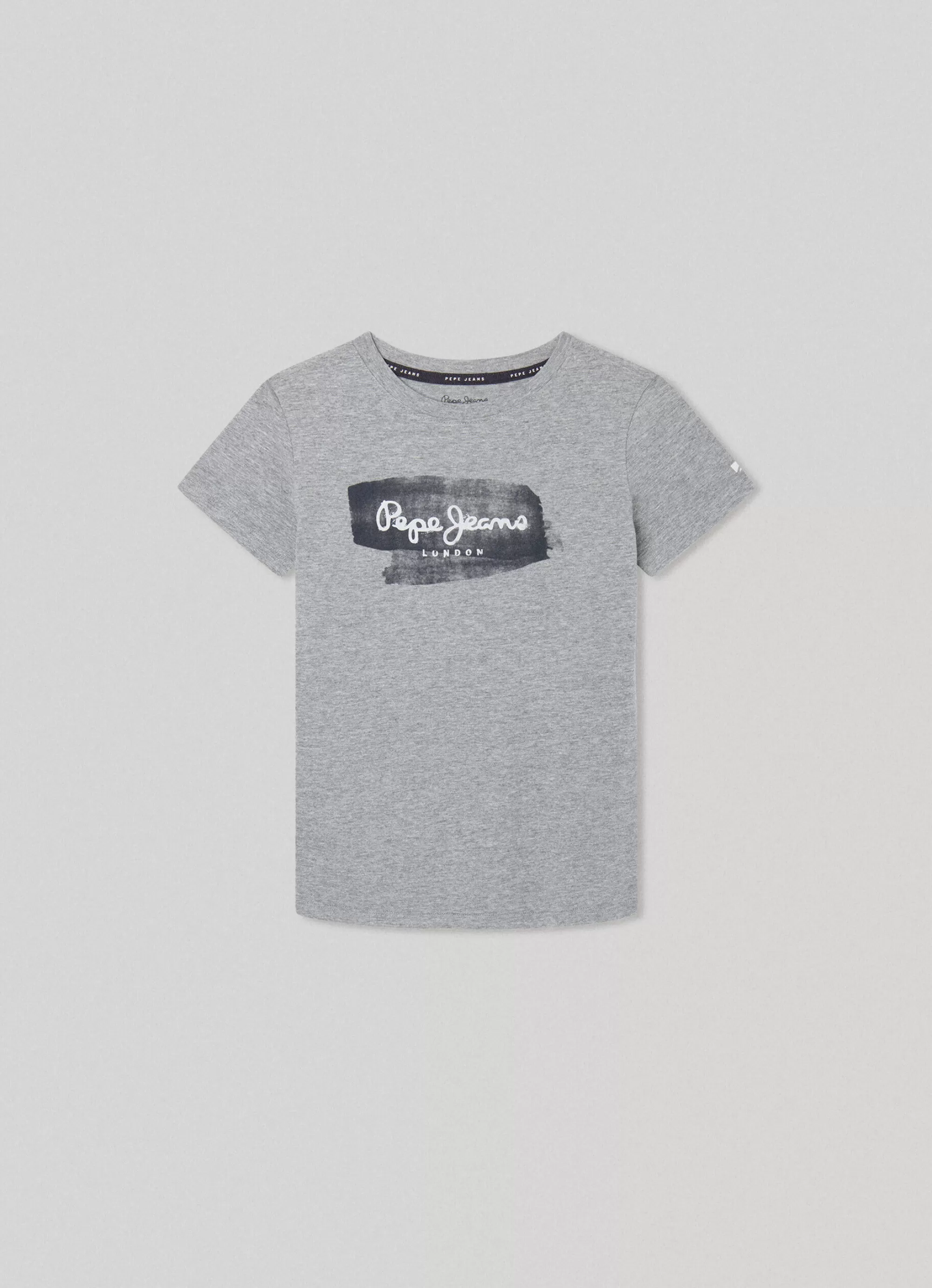 Rapaz Pepe Jeans T-Shirts>T-Shirt Logo Estampado