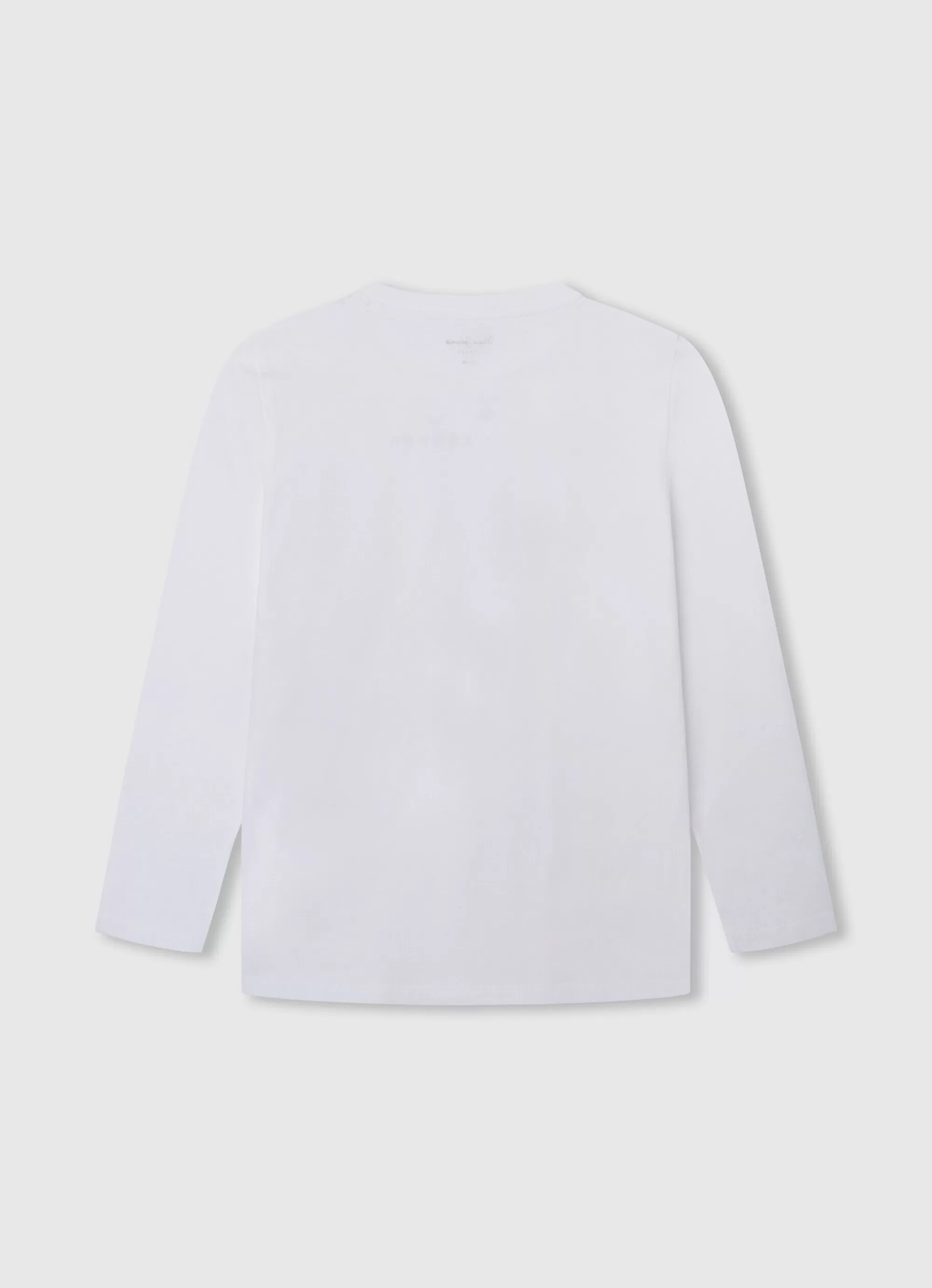 Rapaz Pepe Jeans T-Shirts>T-Shirt Manga Comprida Com Logo
