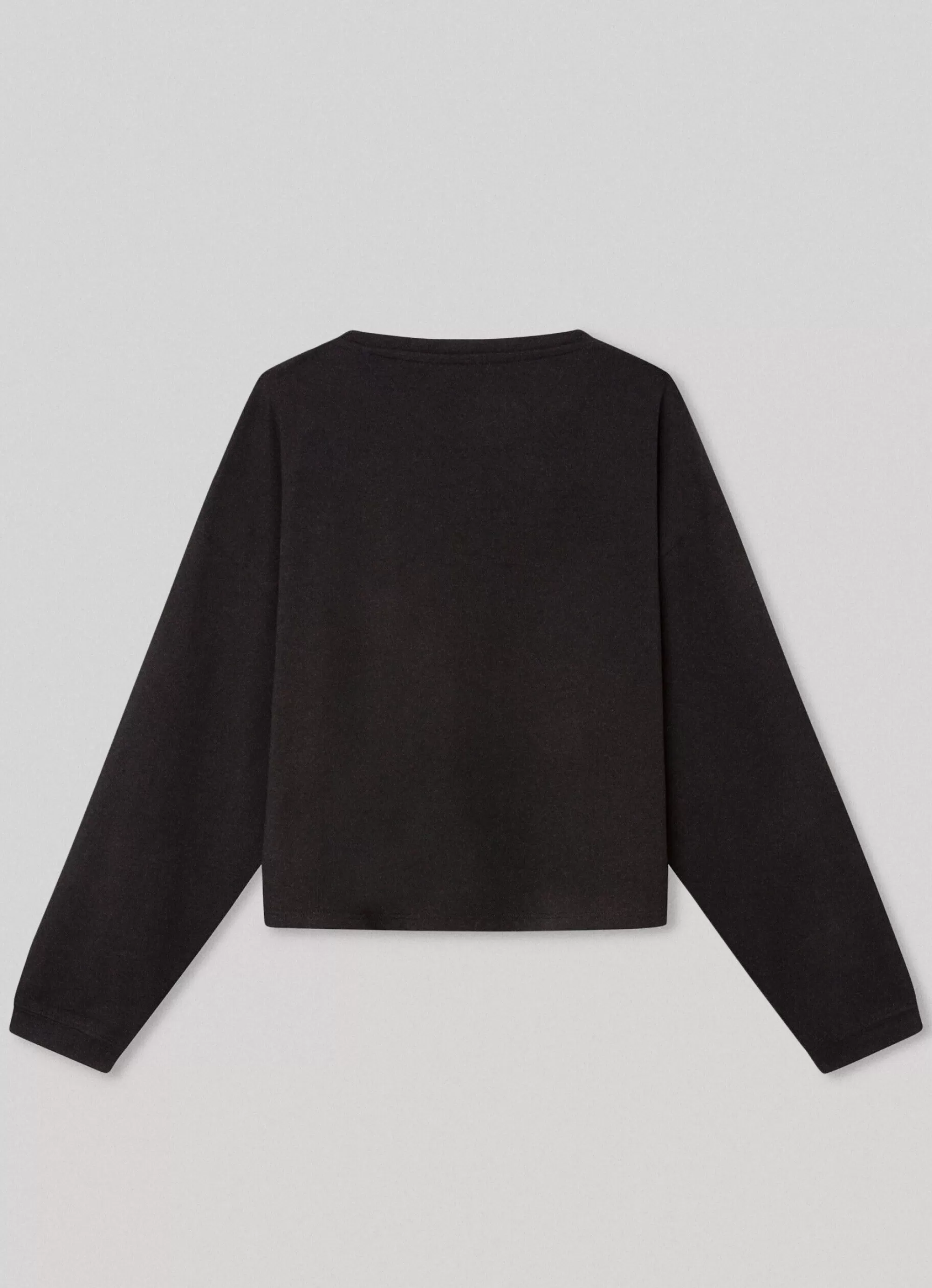 Rapariga Pepe Jeans Camisas E T-Shirts>T-Shirt Manga Comprida Detalhe Strass