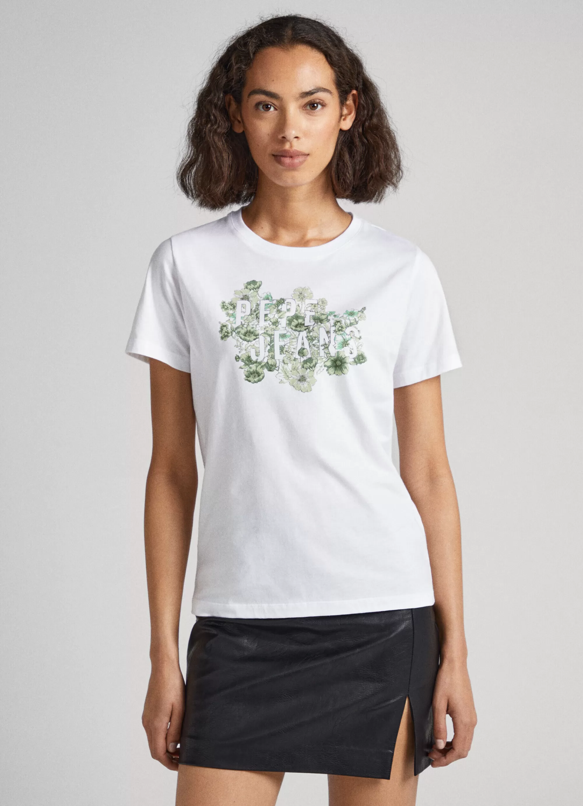 Mulher Pepe Jeans T-Shirts>T-Shirt Padrao Floral